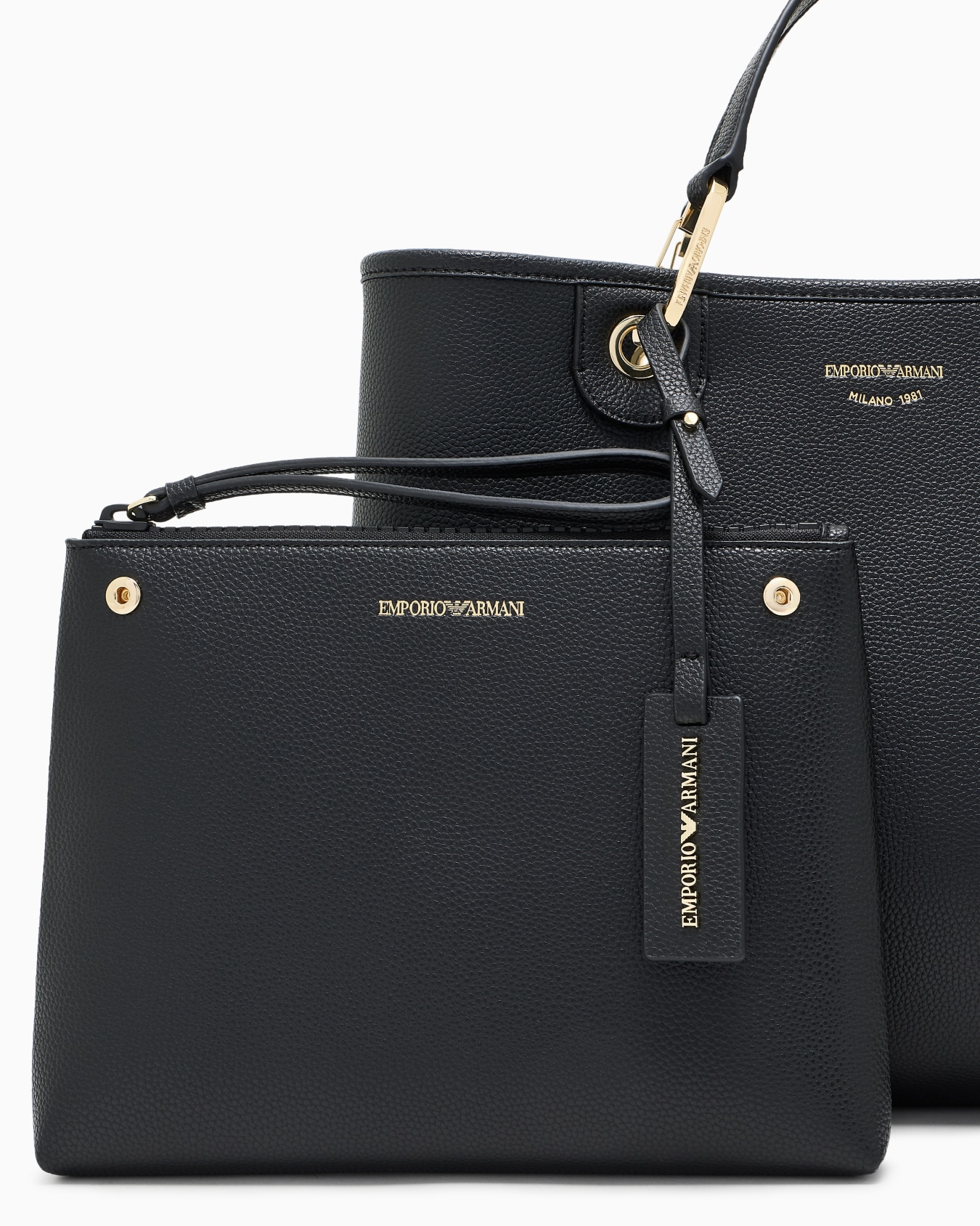 Medium MyEA shopper bag with deer print Slide 5