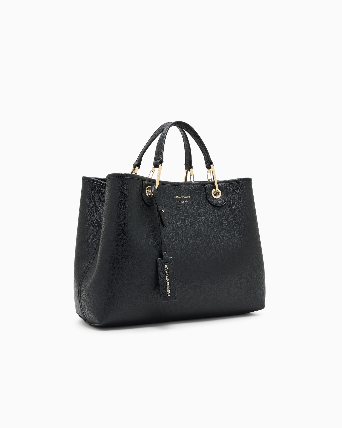 Medium MyEA shopper bag with deer print Slide 1