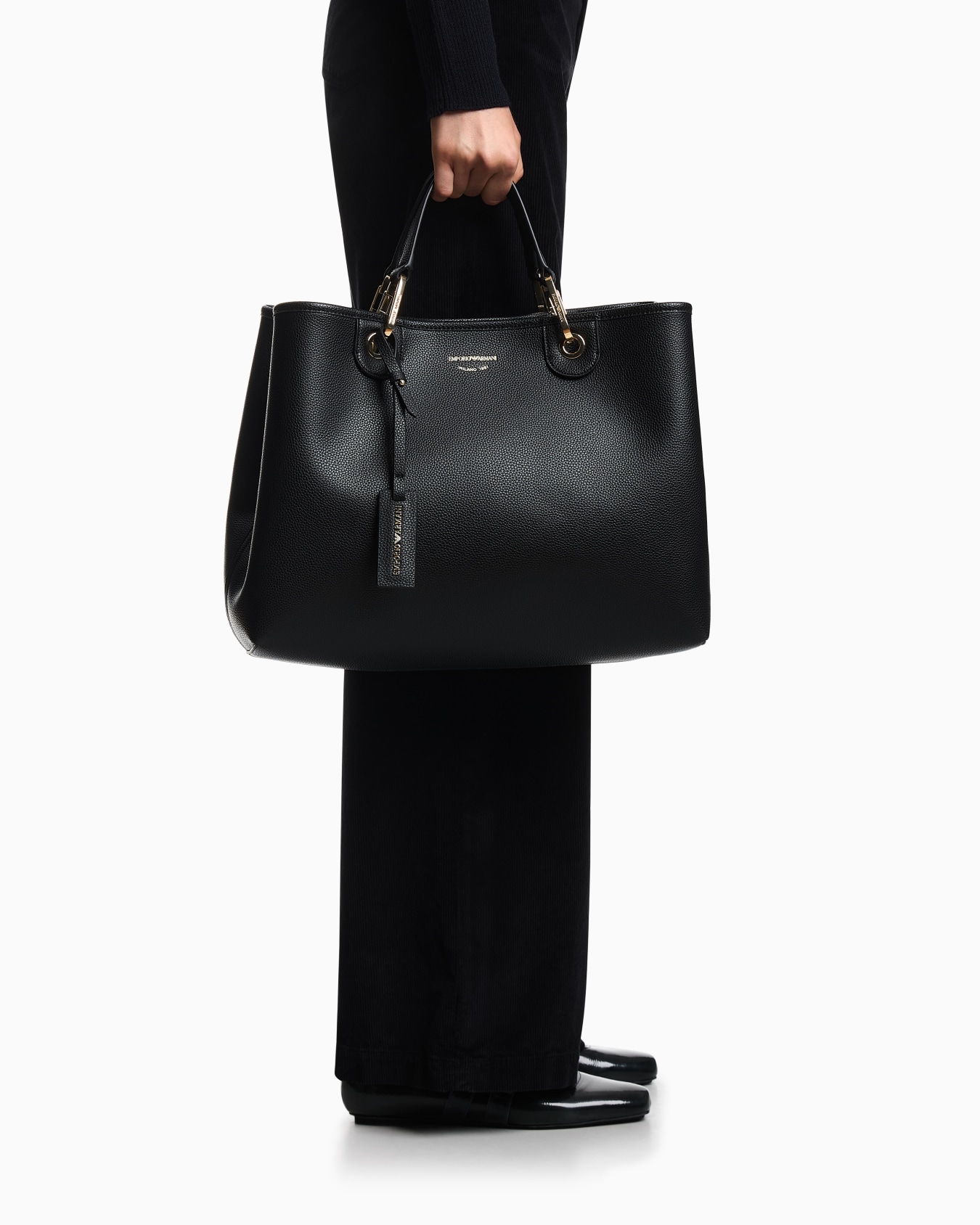 Medium MyEA shopper bag with deer print Slide 7