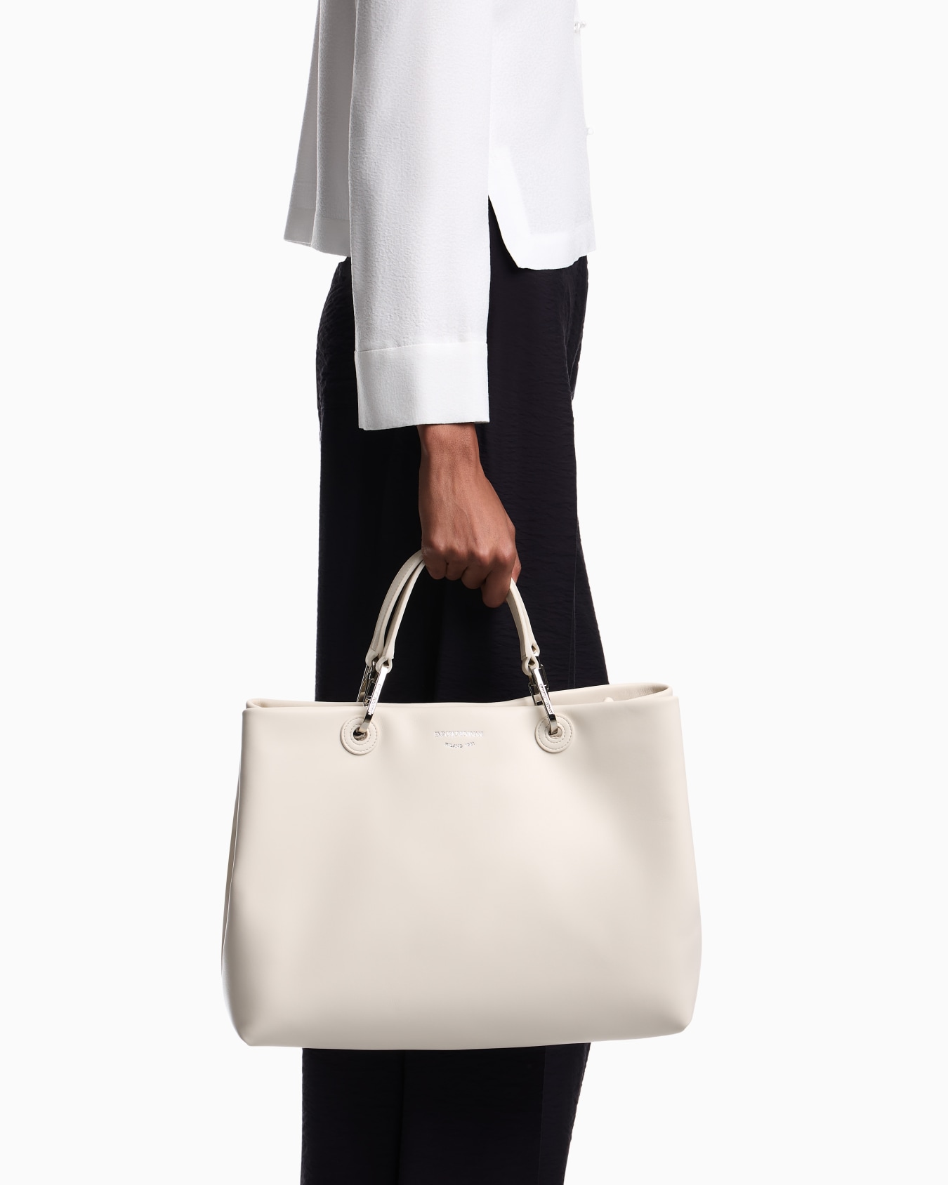 MyEA mittelgroßer Shopper aus Nappaleder Folie 6