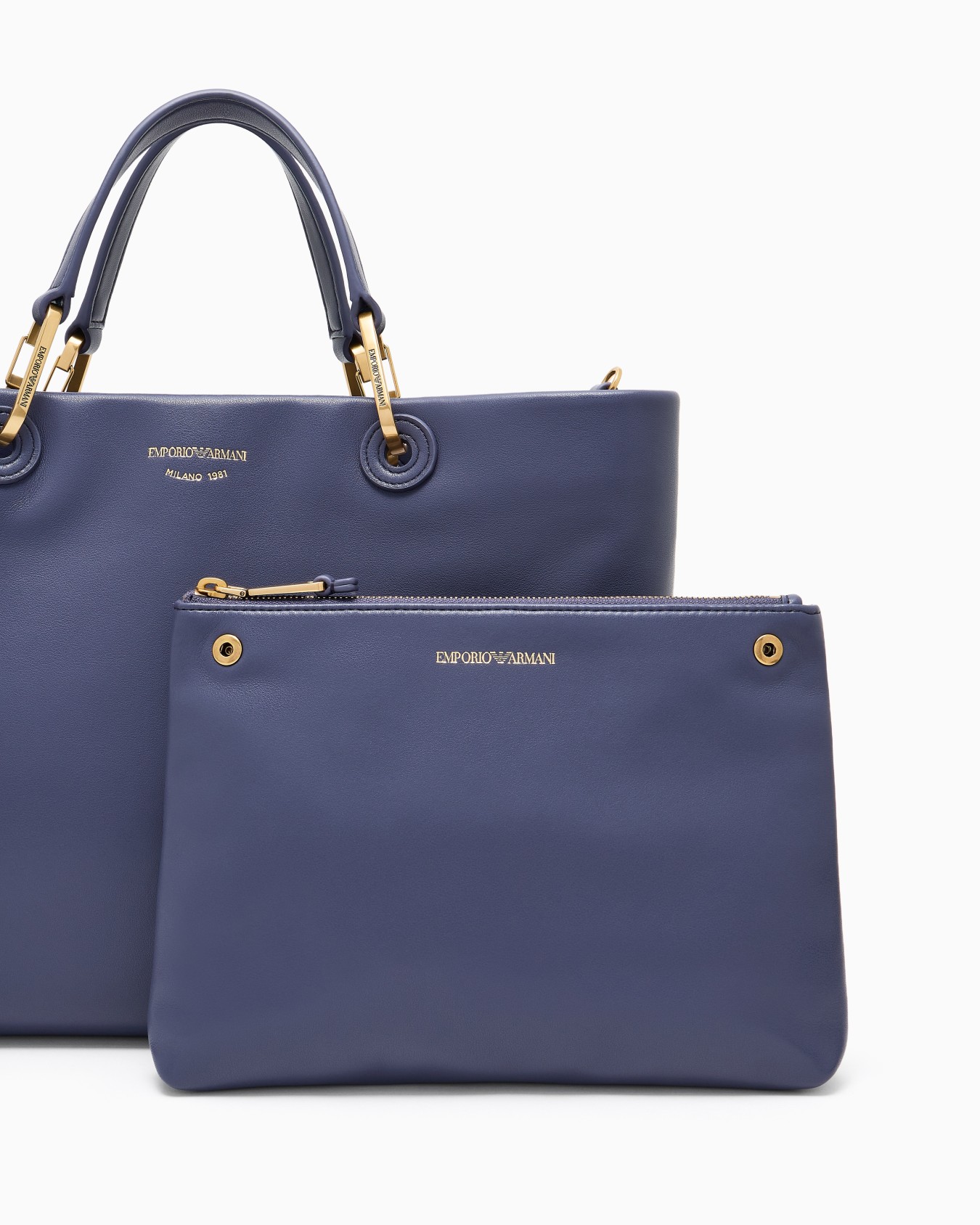 MyEA mittelgroßer Shopper aus Nappaleder  Folie 5