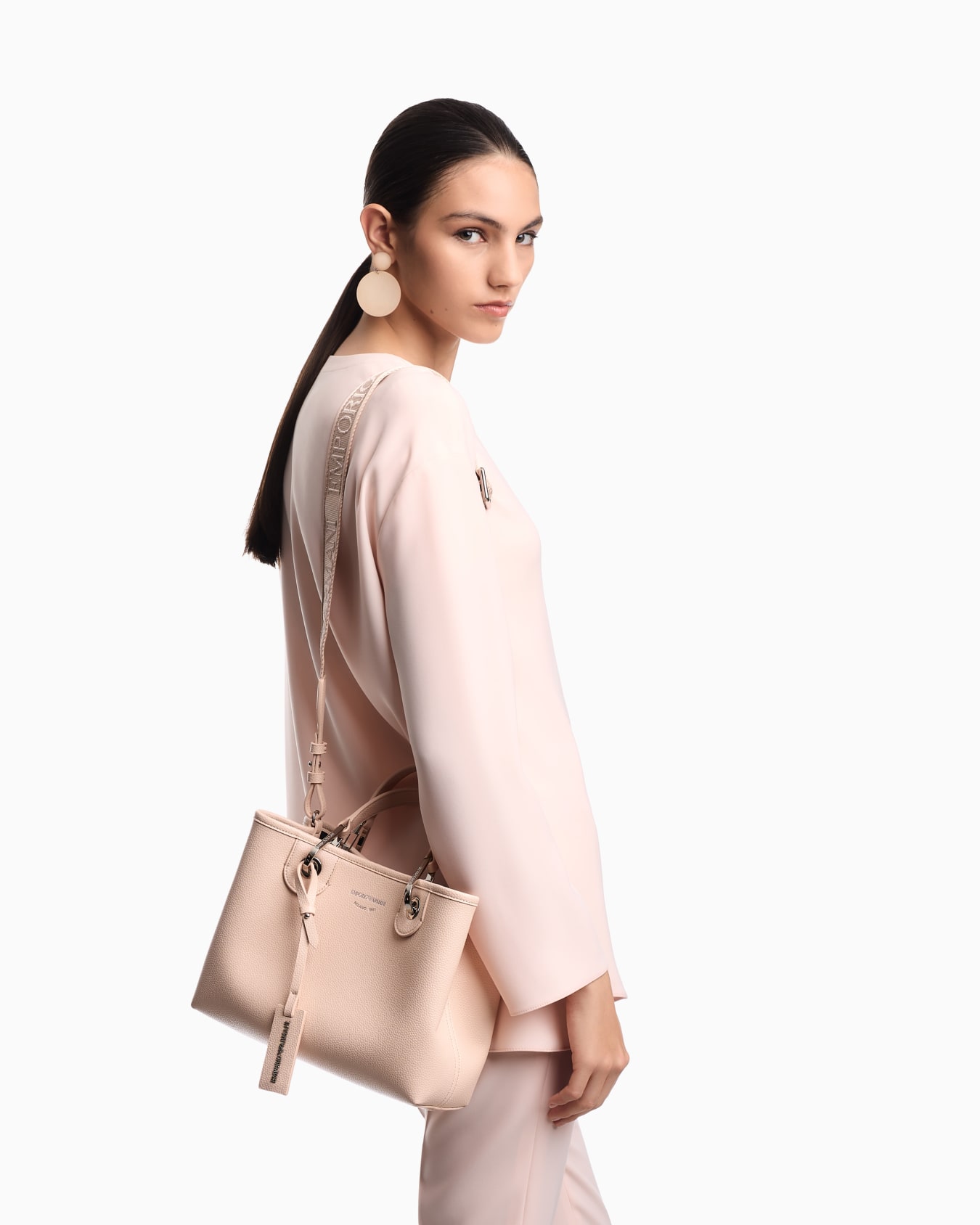 Bolso shopper MyEA pequeño con estampado de ciervo Diapositiva 6