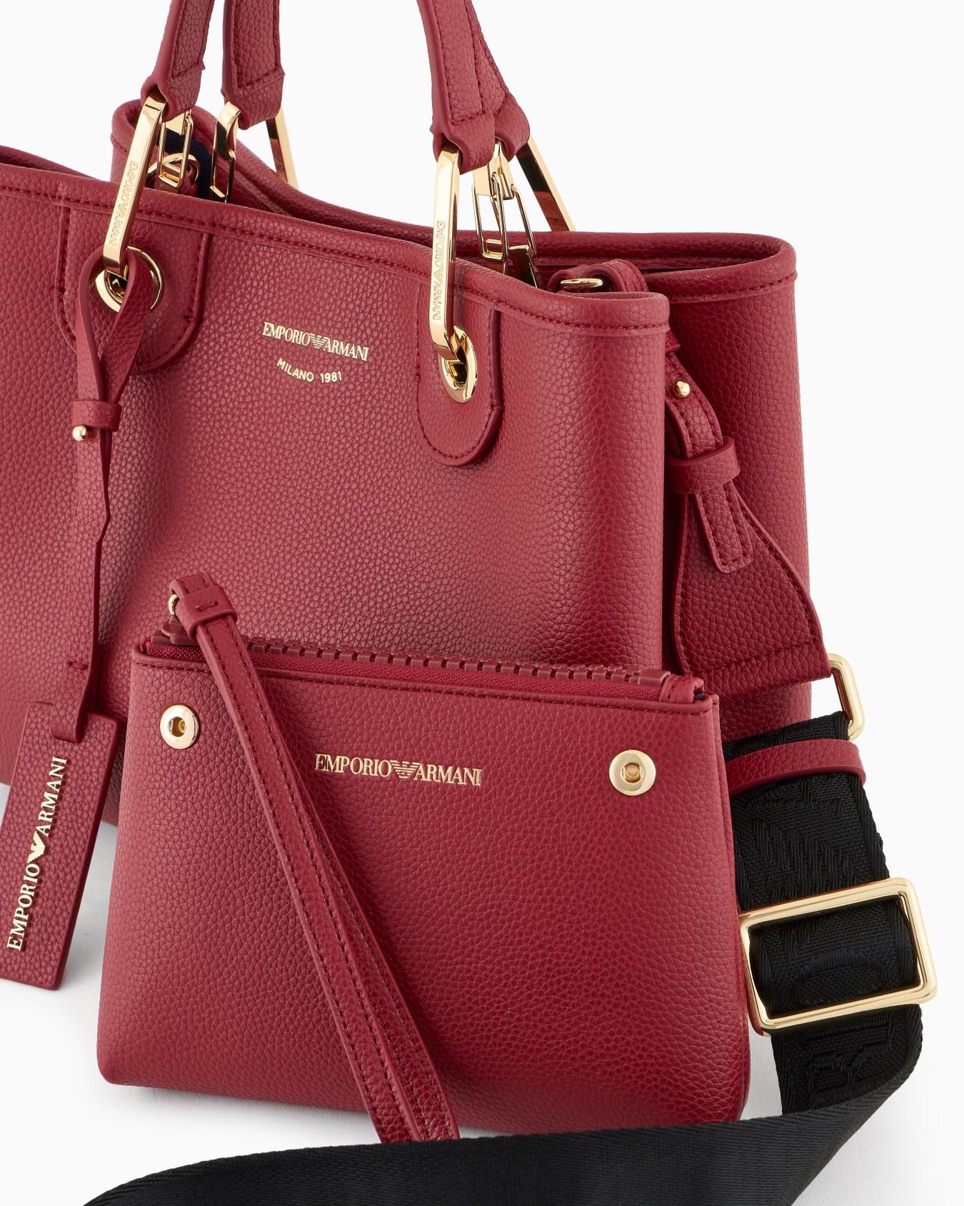Bolso shopper MyEA pequeño con estampado de ciervo Diapositiva 4
