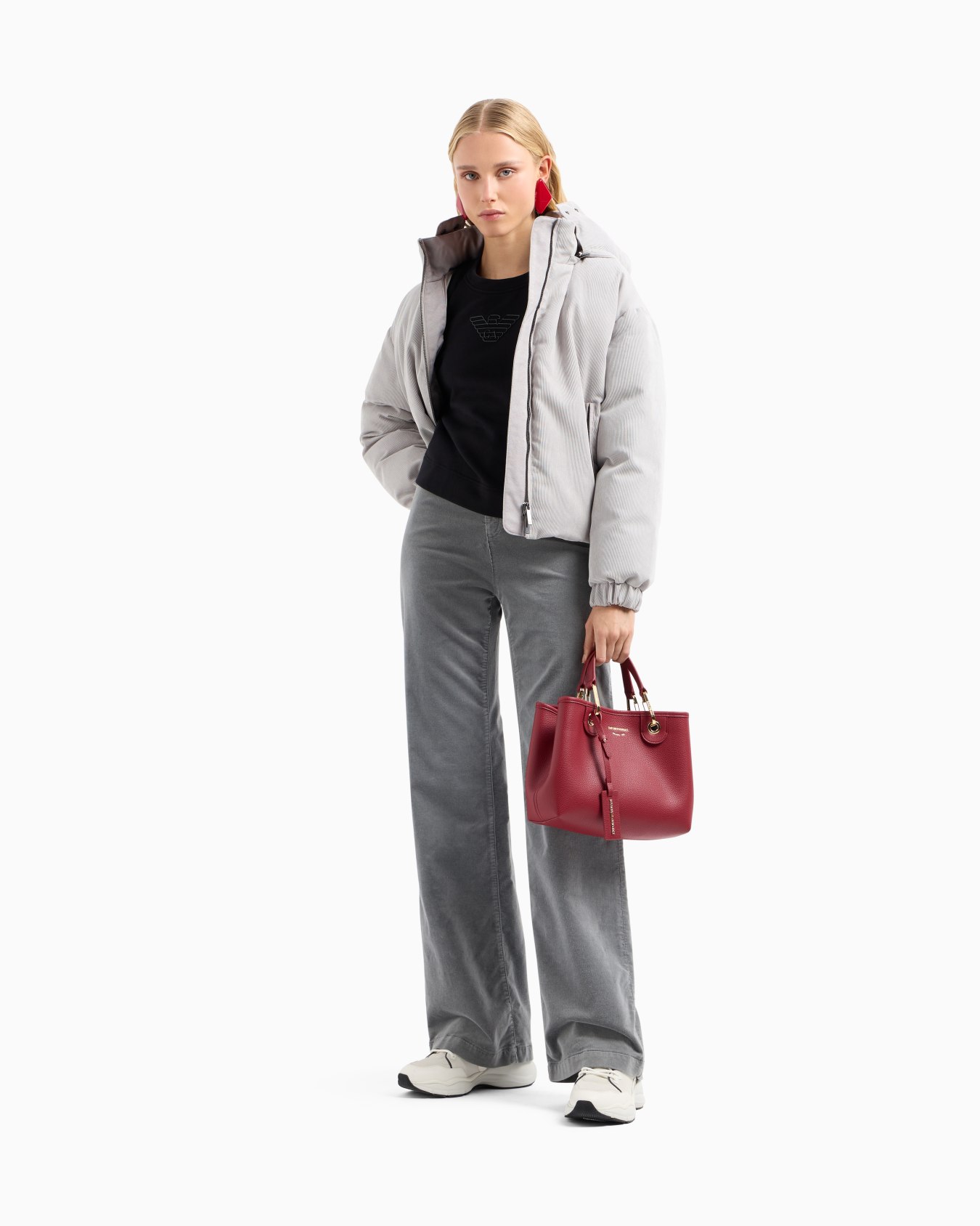 Bolso shopper MyEA pequeño con estampado de ciervo Diapositiva 5