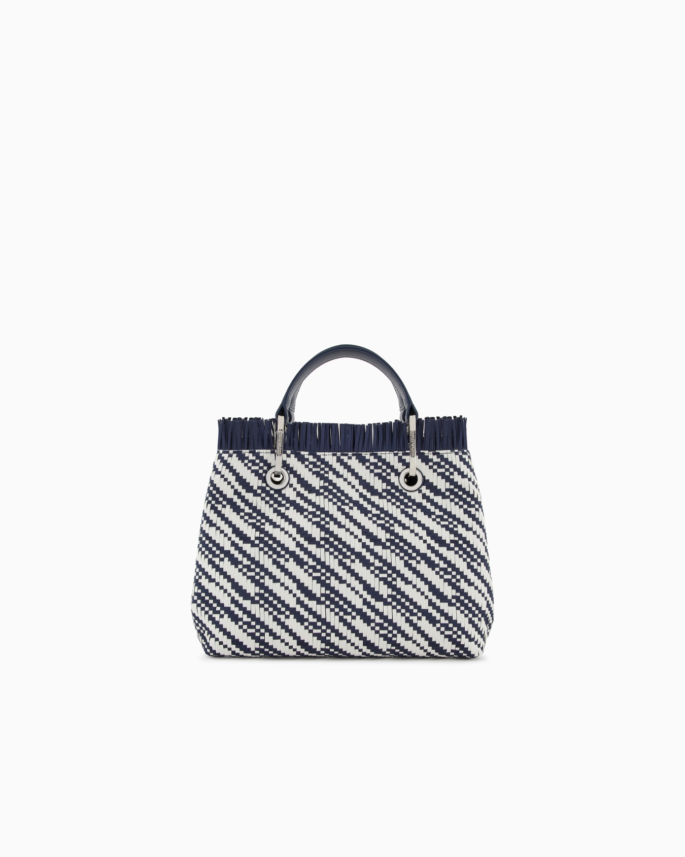 Bolso shopper MyEA pequeño en esterilla trenzada Diapositiva 2
