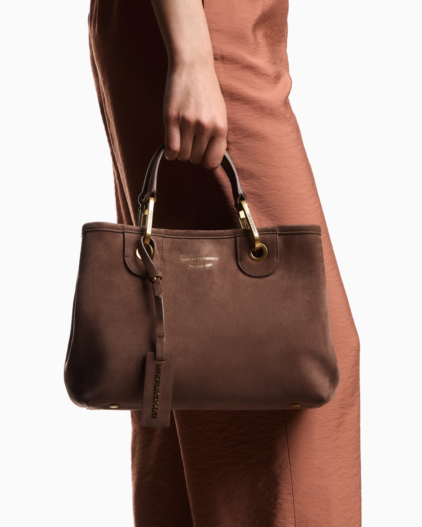 Bolso shopper MyEA pequeño en material efecto ante Diapositiva 6