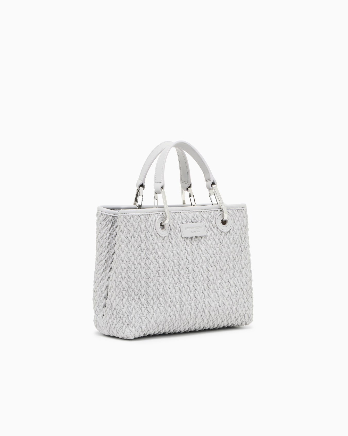 Quilted-effect small MyEA shopper bag Slide 1