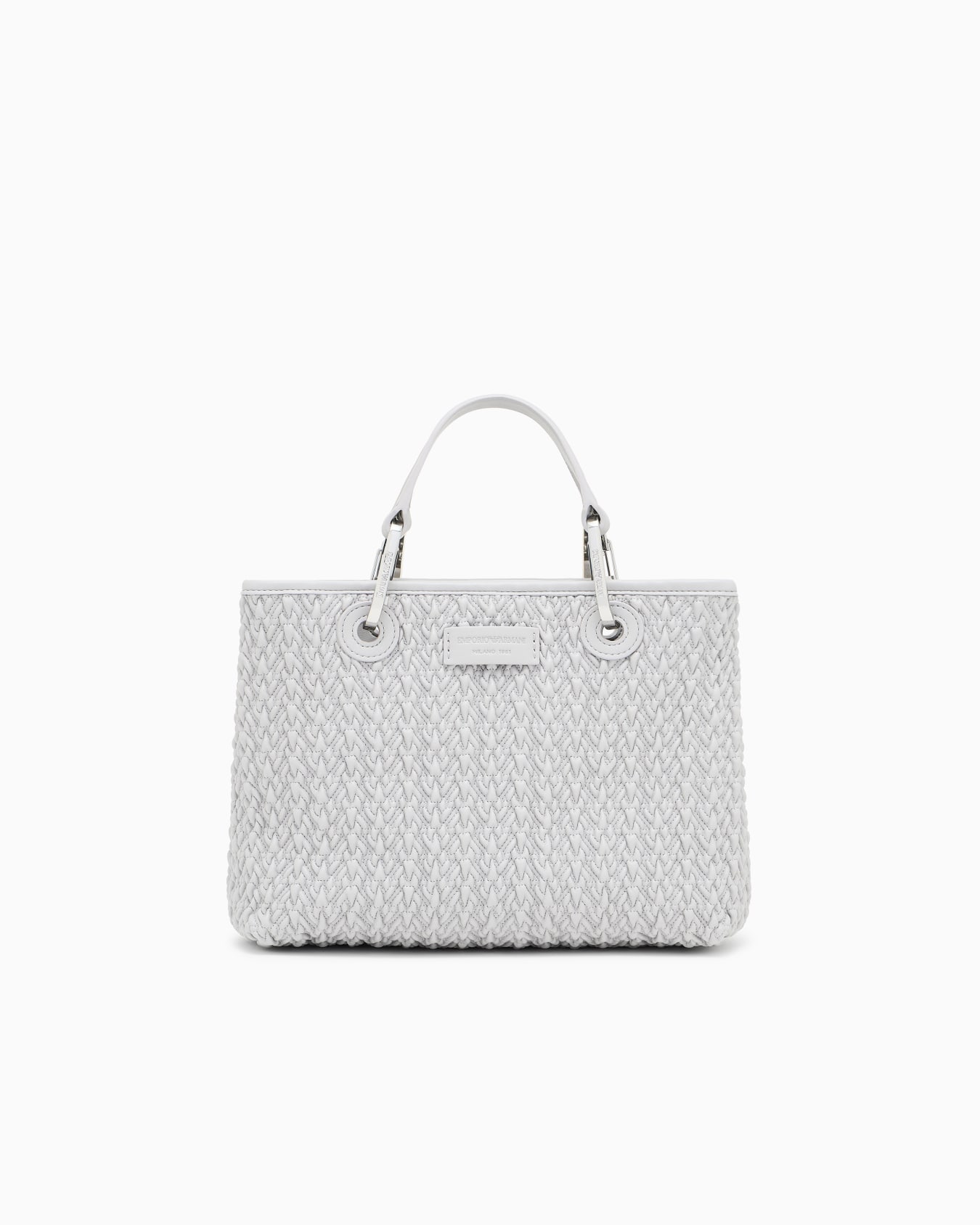 Quilted-effect small MyEA shopper bag Slide 0