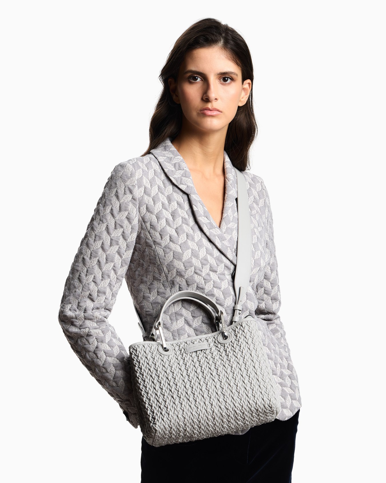 Quilted-effect small MyEA shopper bag Slide 7