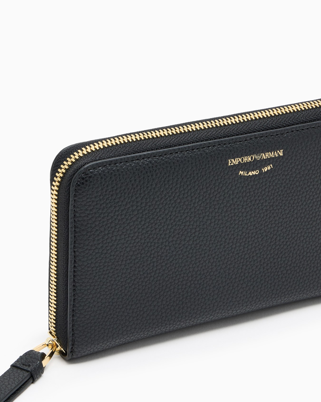 Deer-print MyEA wallet with wrap-around zip Slide 3