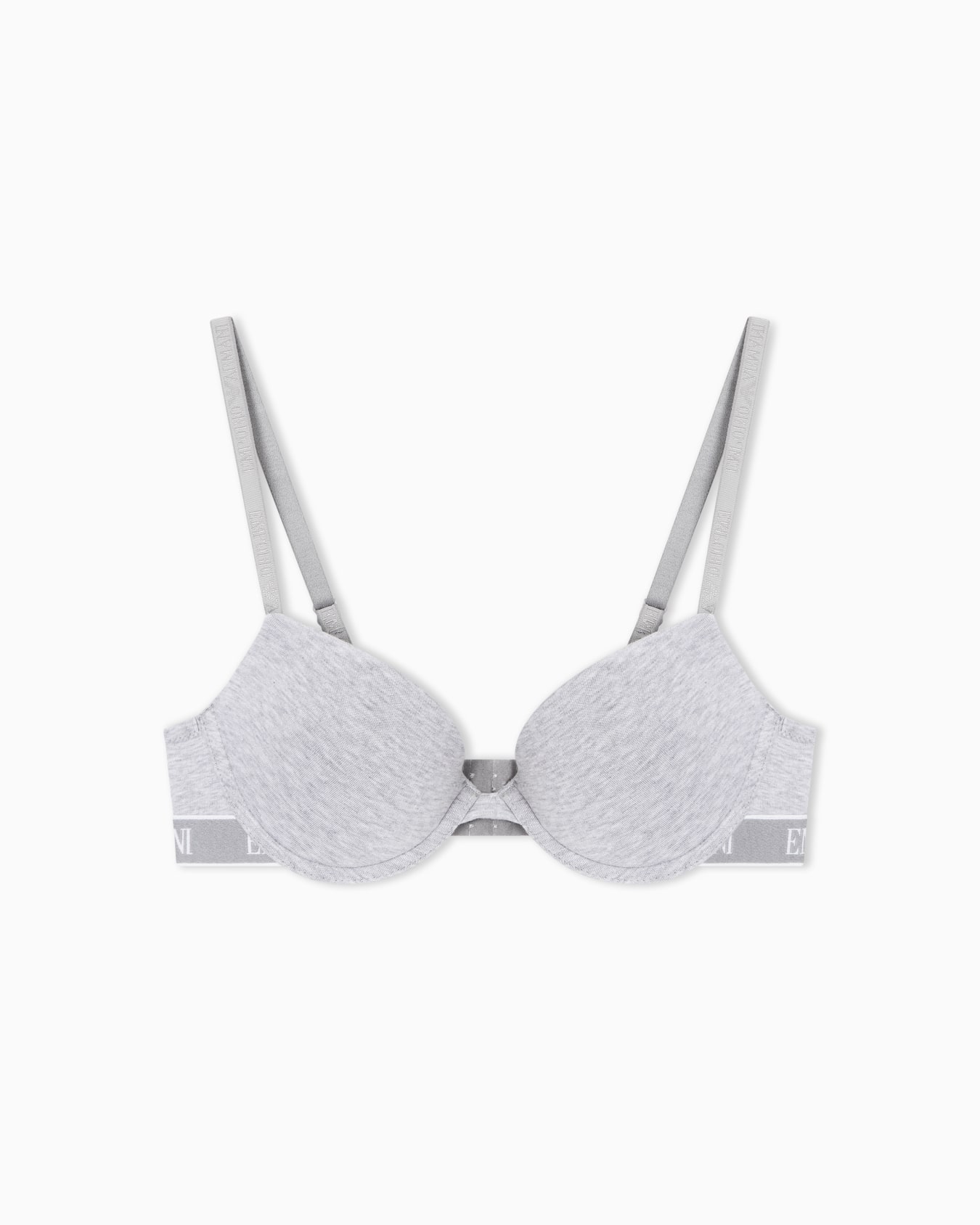 ASV Iconic organic jersey push-up bra with logo underband Slide 0