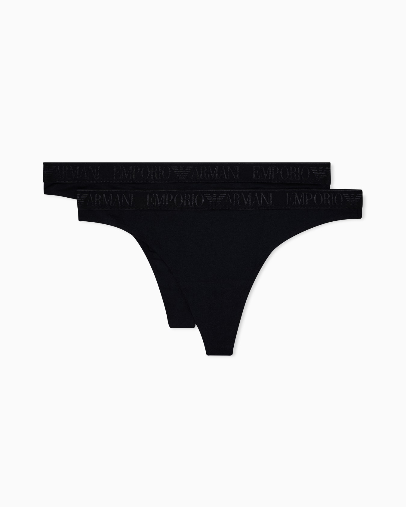 Two-pack of ASV Iconic recycled-microfibre thongs Slide 0