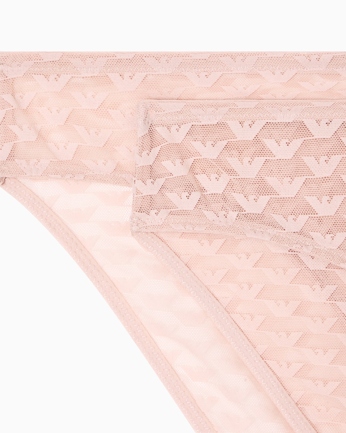 Two-pack of ASV mesh briefs with all-over eagle logo Slide 3