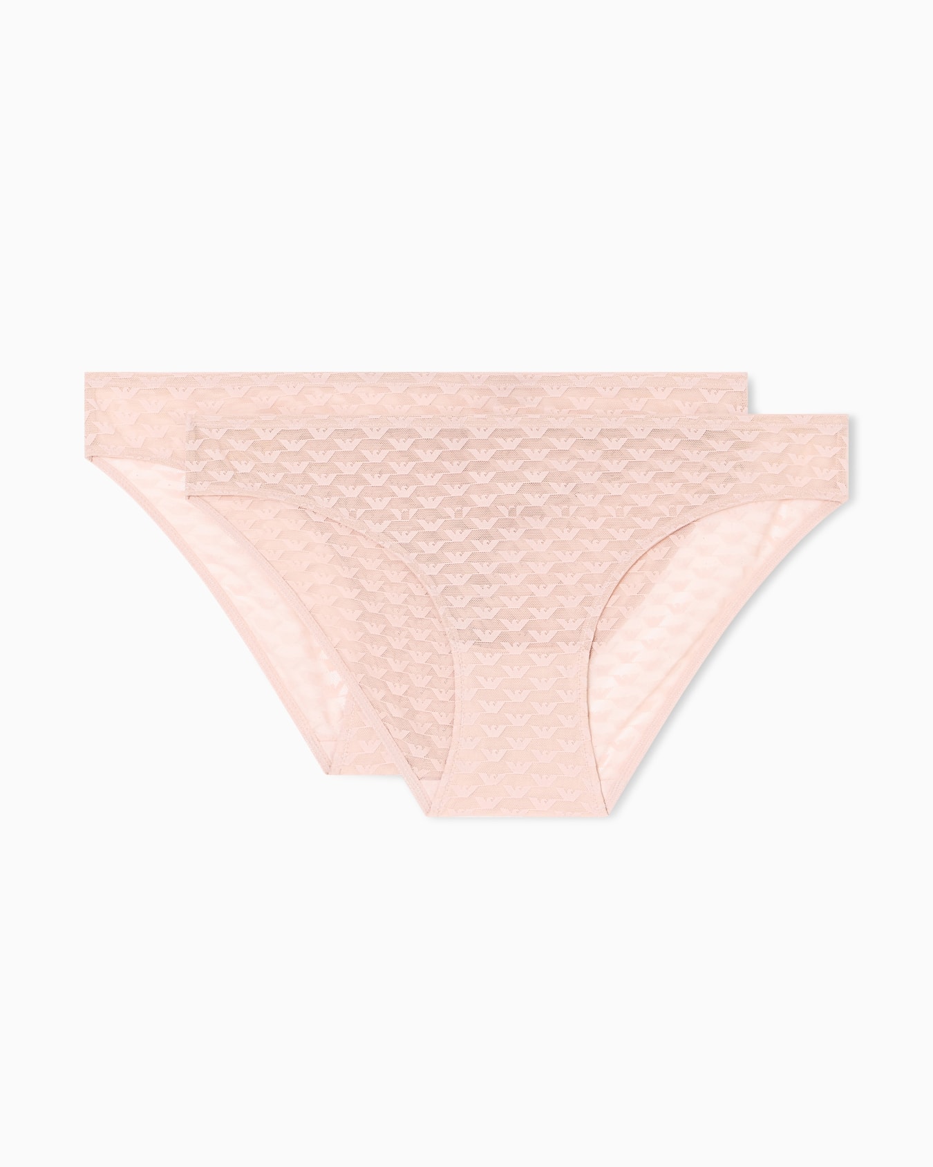 Two-pack of ASV mesh briefs with all-over eagle logo Slide 0