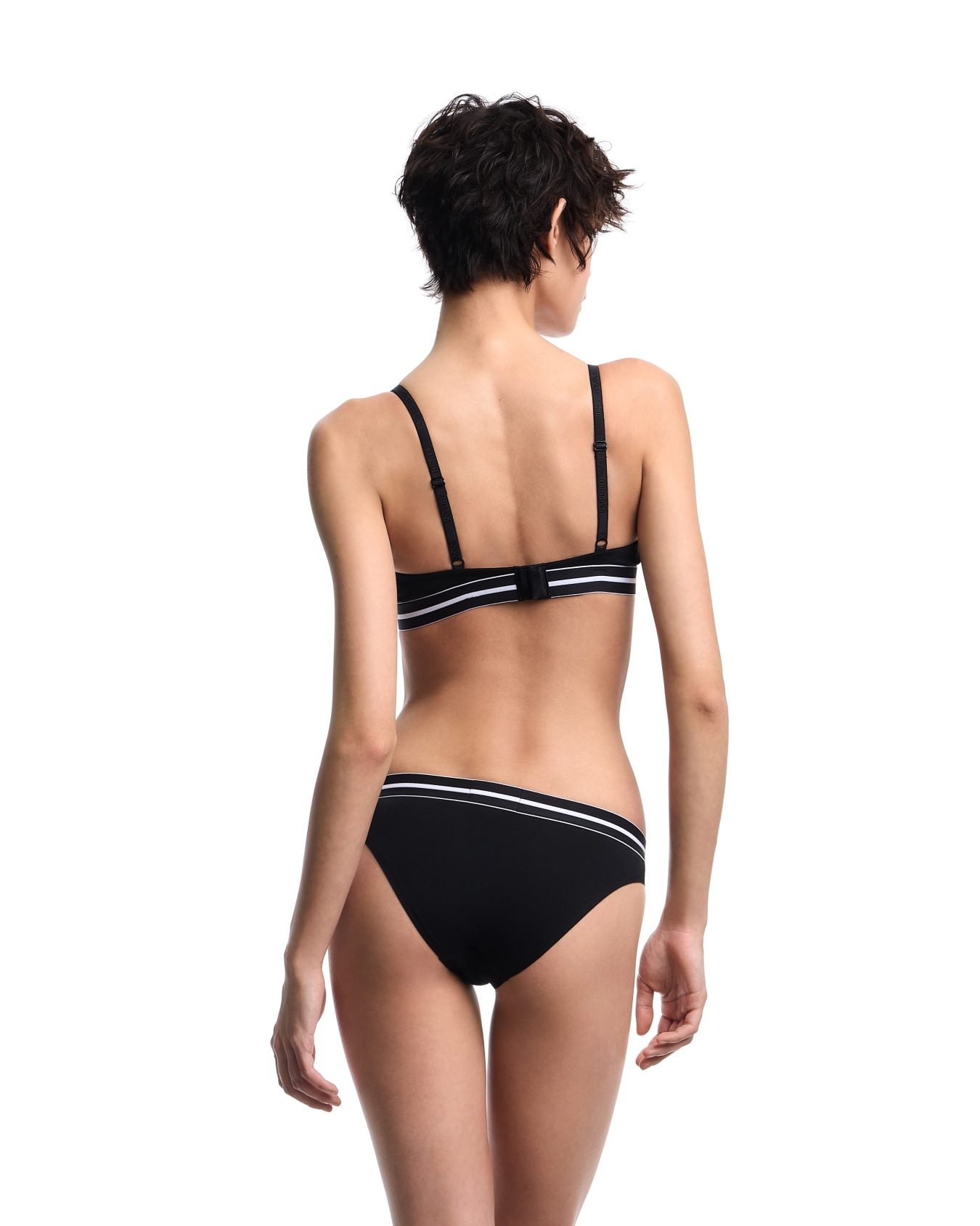 Two-pack of ASV organic jersey briefs with logo waistband Slide 2