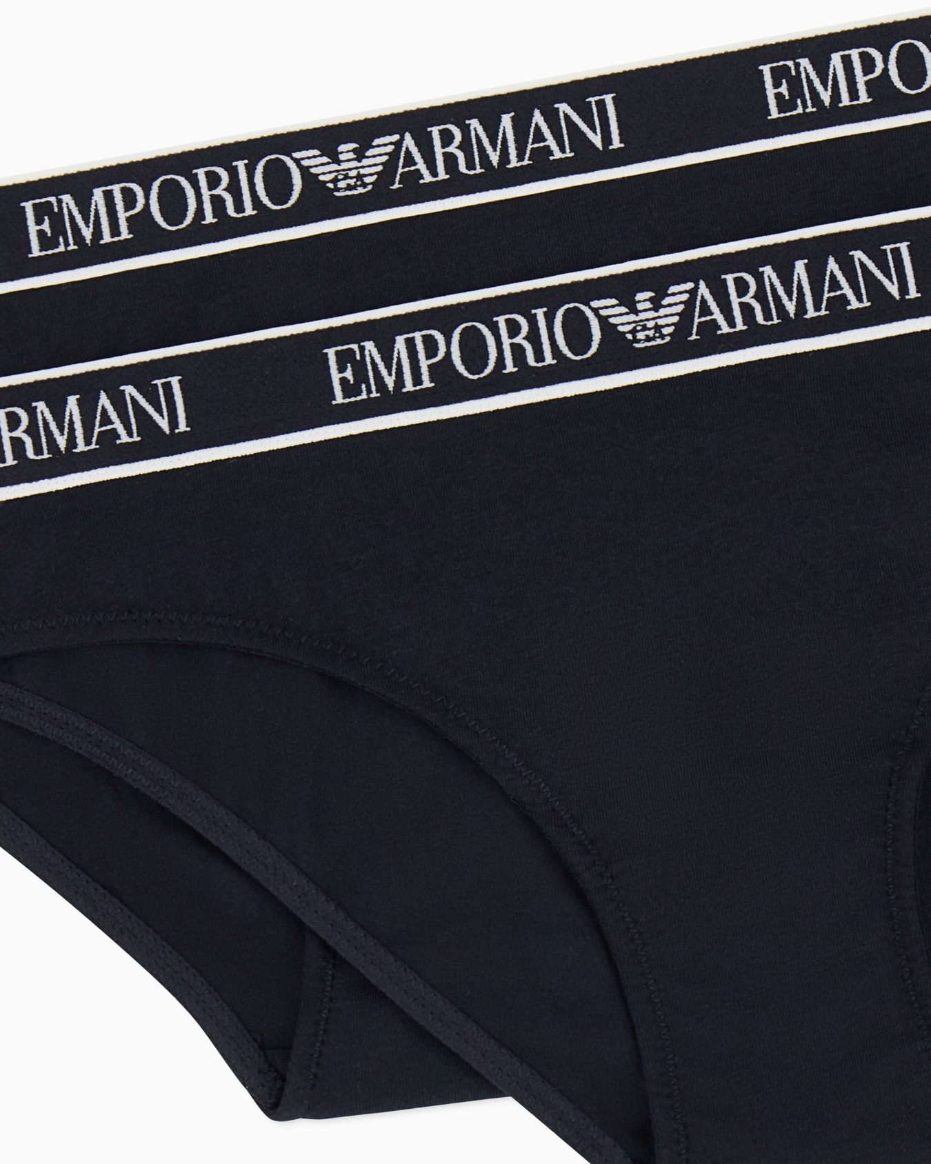 ASV アイコニック ショーツ2枚セット オーガニックジャージー ロゴ入りウエストバンド スライドする 1