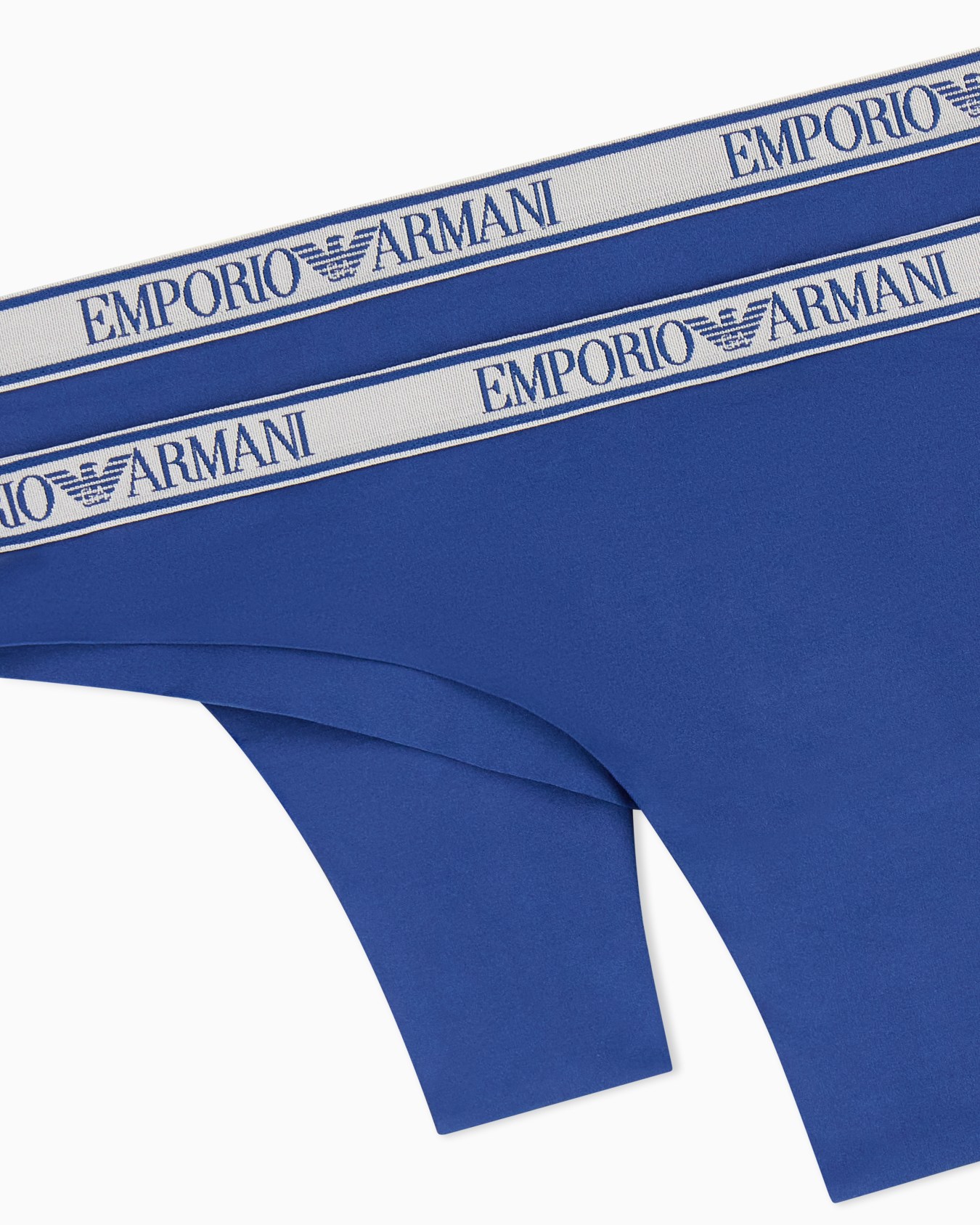 Two-pack of ASV Iconic recycled-microfibre Brazilian briefs Slide 1