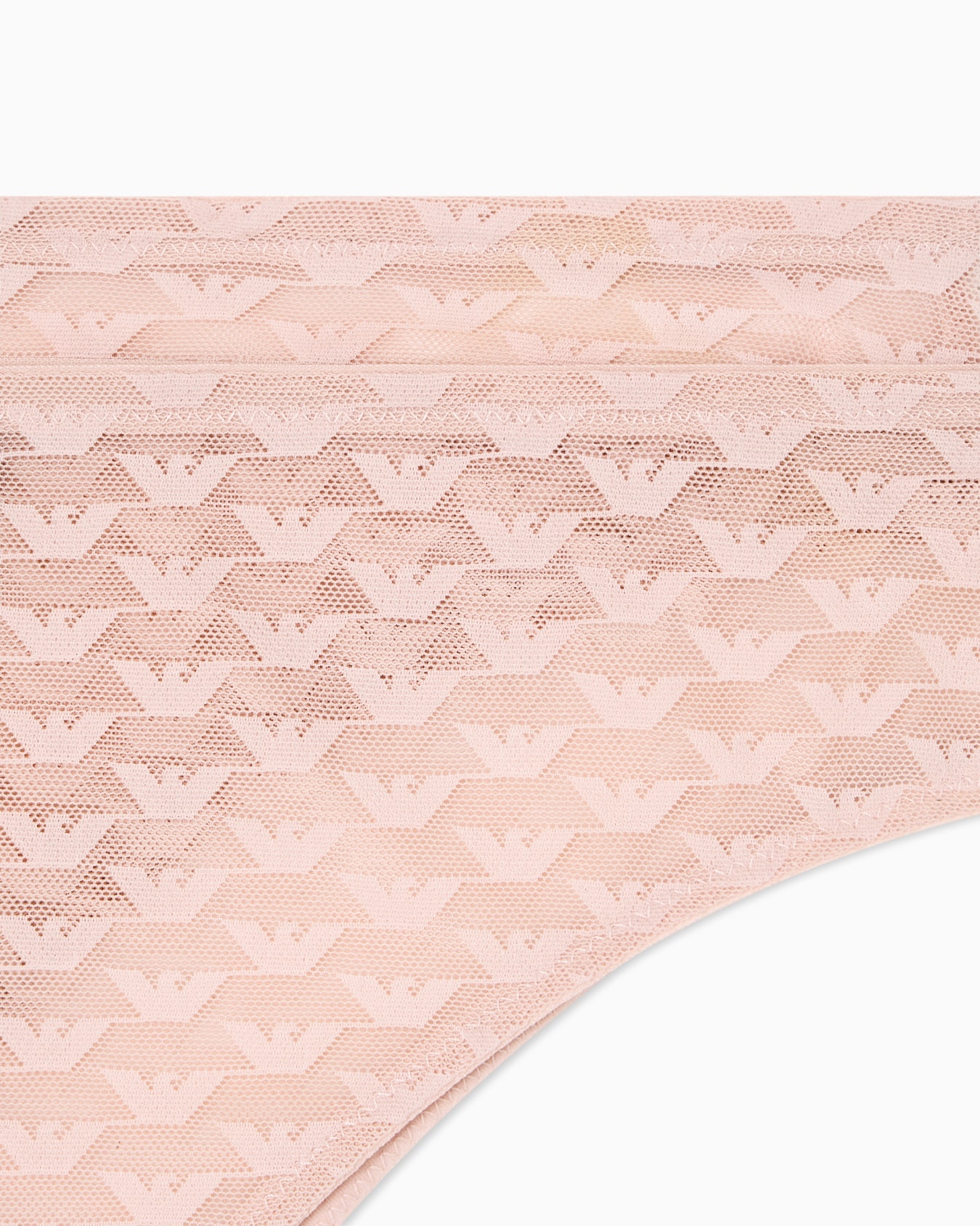 Two-pack of ASV mesh Brazilian briefs with all-over eagle logo Slide 3