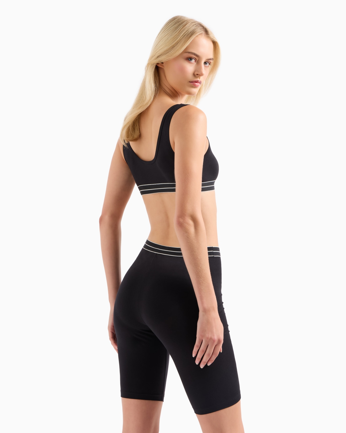 ASV organic-cotton biker shorts with logo waistband Slide 2