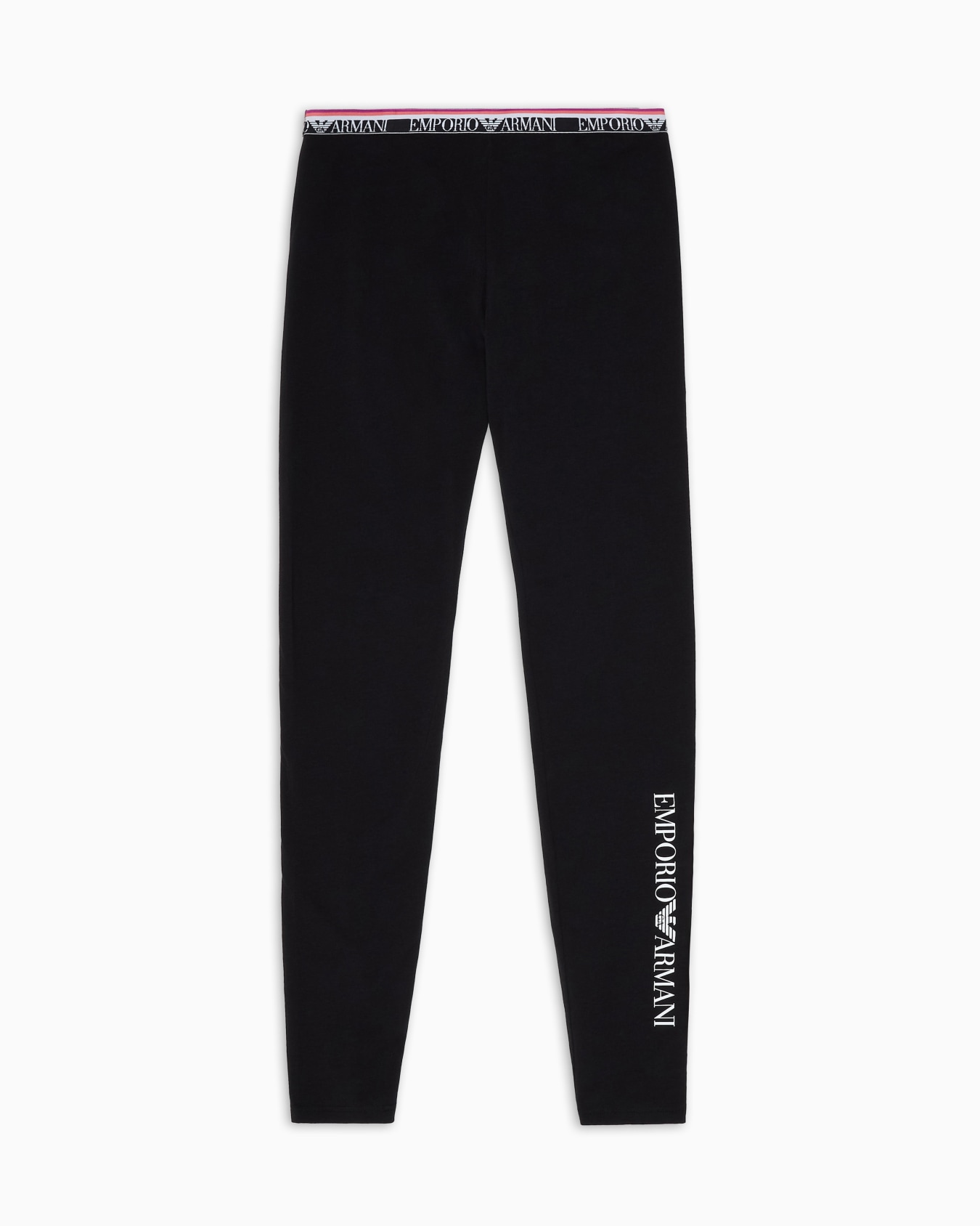 ASV Iconic organic-cotton loungewear leggings with logo waistband Slide 0
