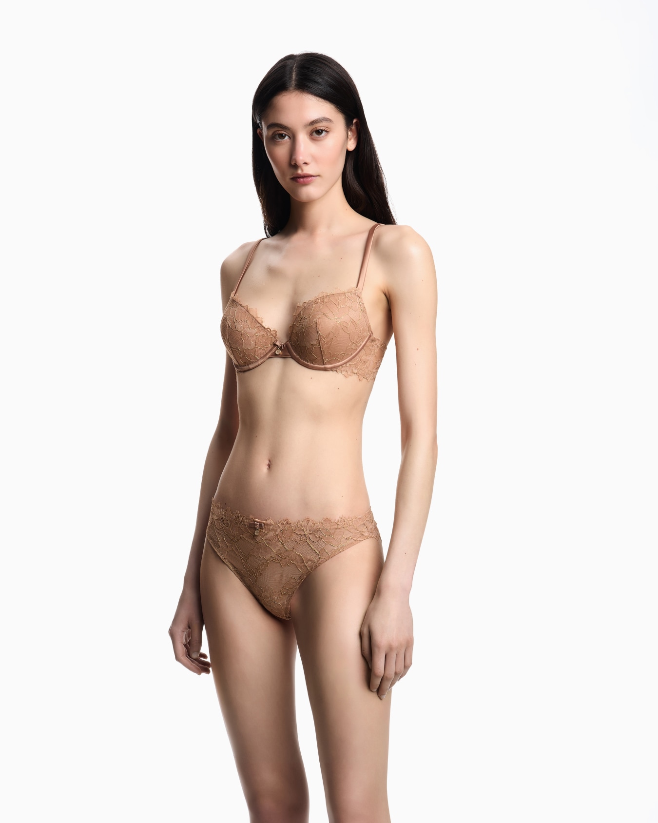 ASV Bridal 재생 레이스 소재 푸시업 브라 슬라이드 1