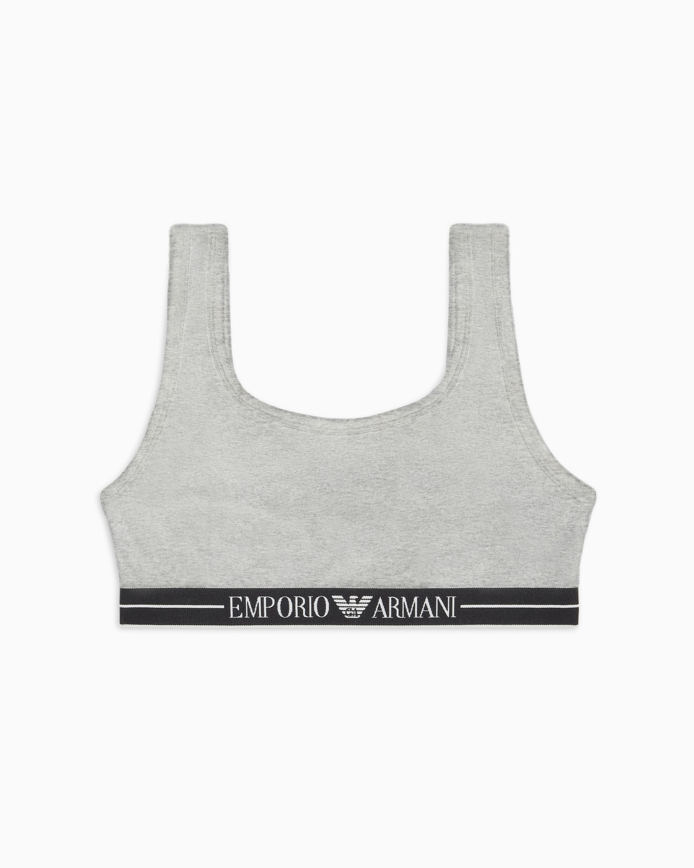ASV organic-cotton bralette with logo underband Slide 0