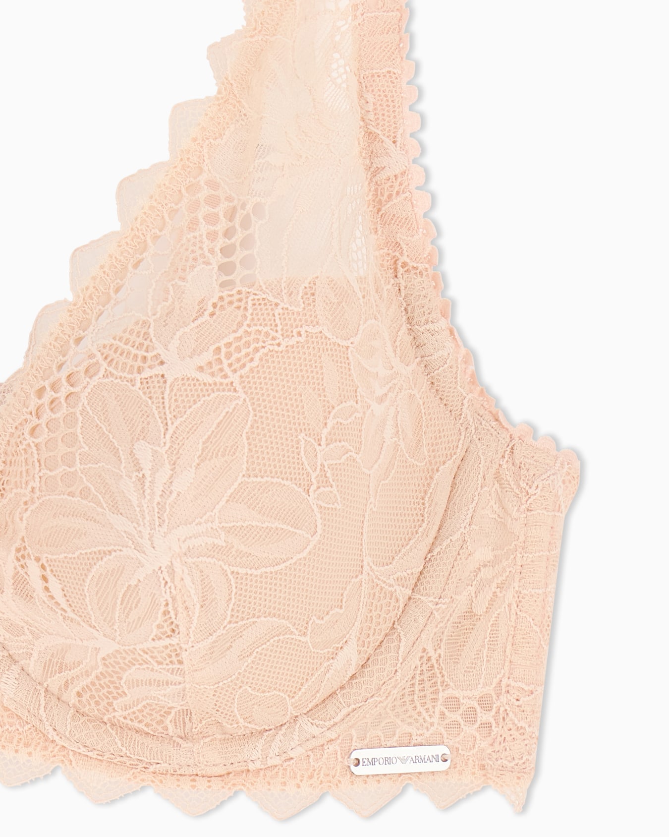 ASV Eternal Lace padded triangle bra in recycled lace Slide 1