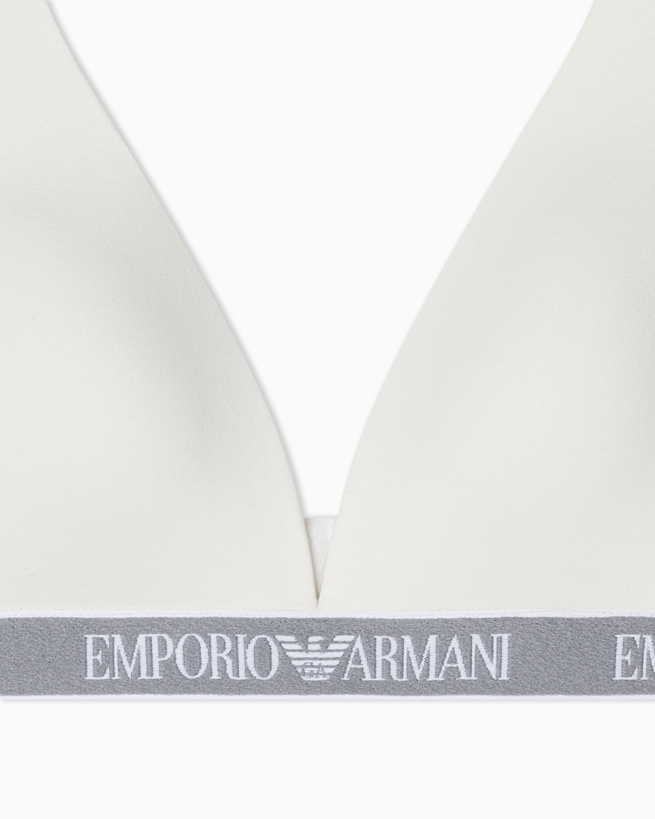 ASV Iconic organic jersey, padded triangle bra with logo underband Slide 3