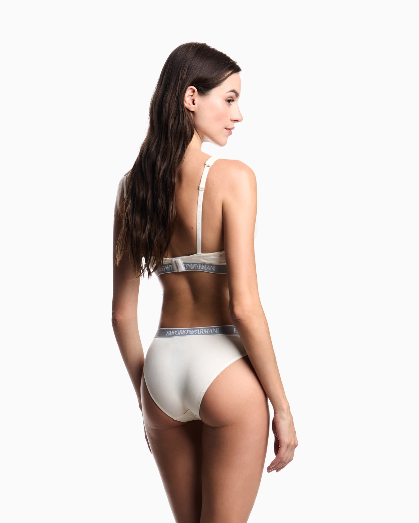 ASV Iconic organic jersey, padded triangle bra with logo underband Slide 2