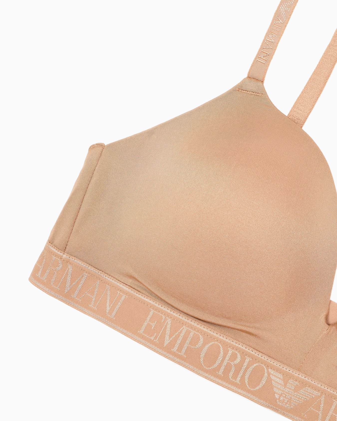 ASV Iconic padded triangle bra in recycled microfibre Slide 3