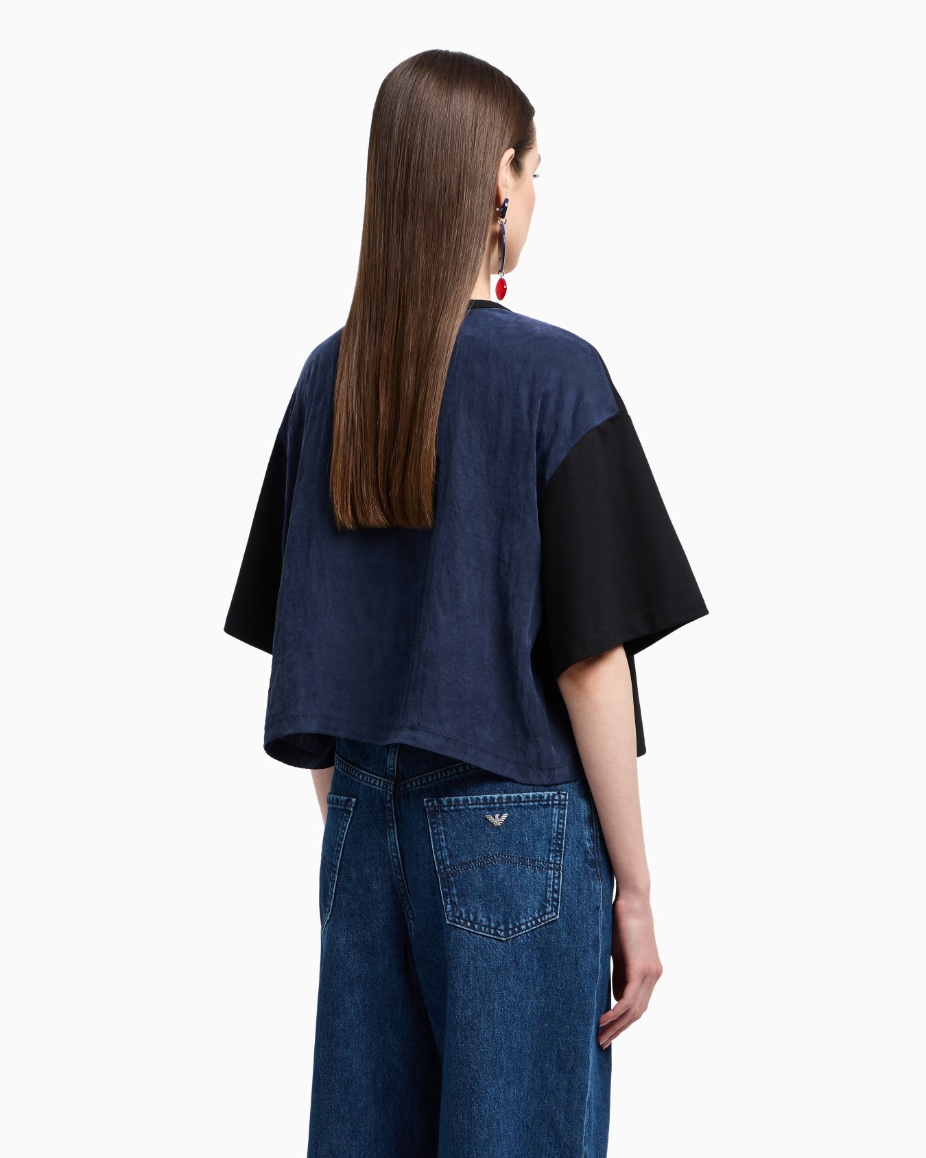 Sudadera de manga corta de punto interlock  Diapositiva 2