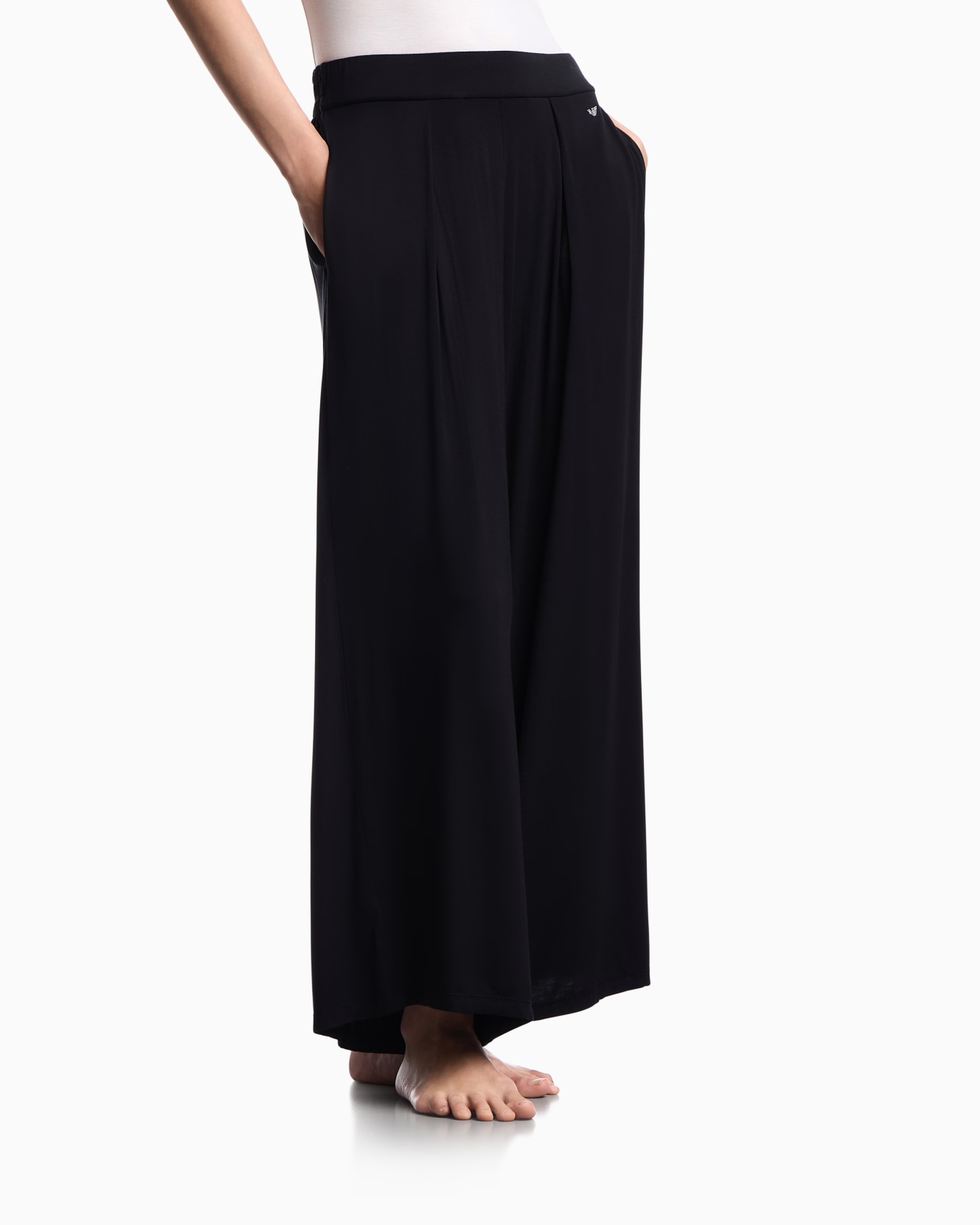 ASV Essential loose-fit jersey loungewear trousers with logo Slide 1