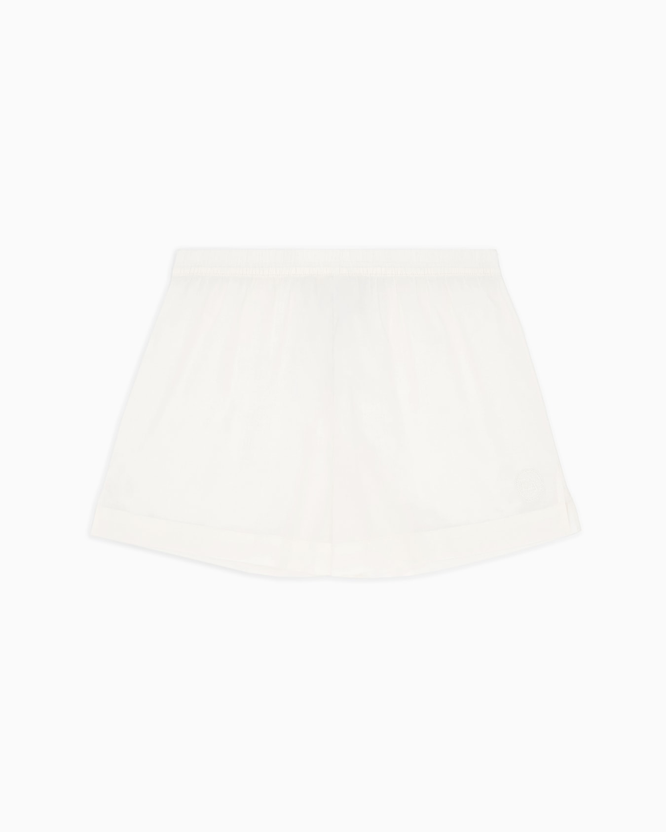 Loungewear shorts with logo embroidery Slide 0