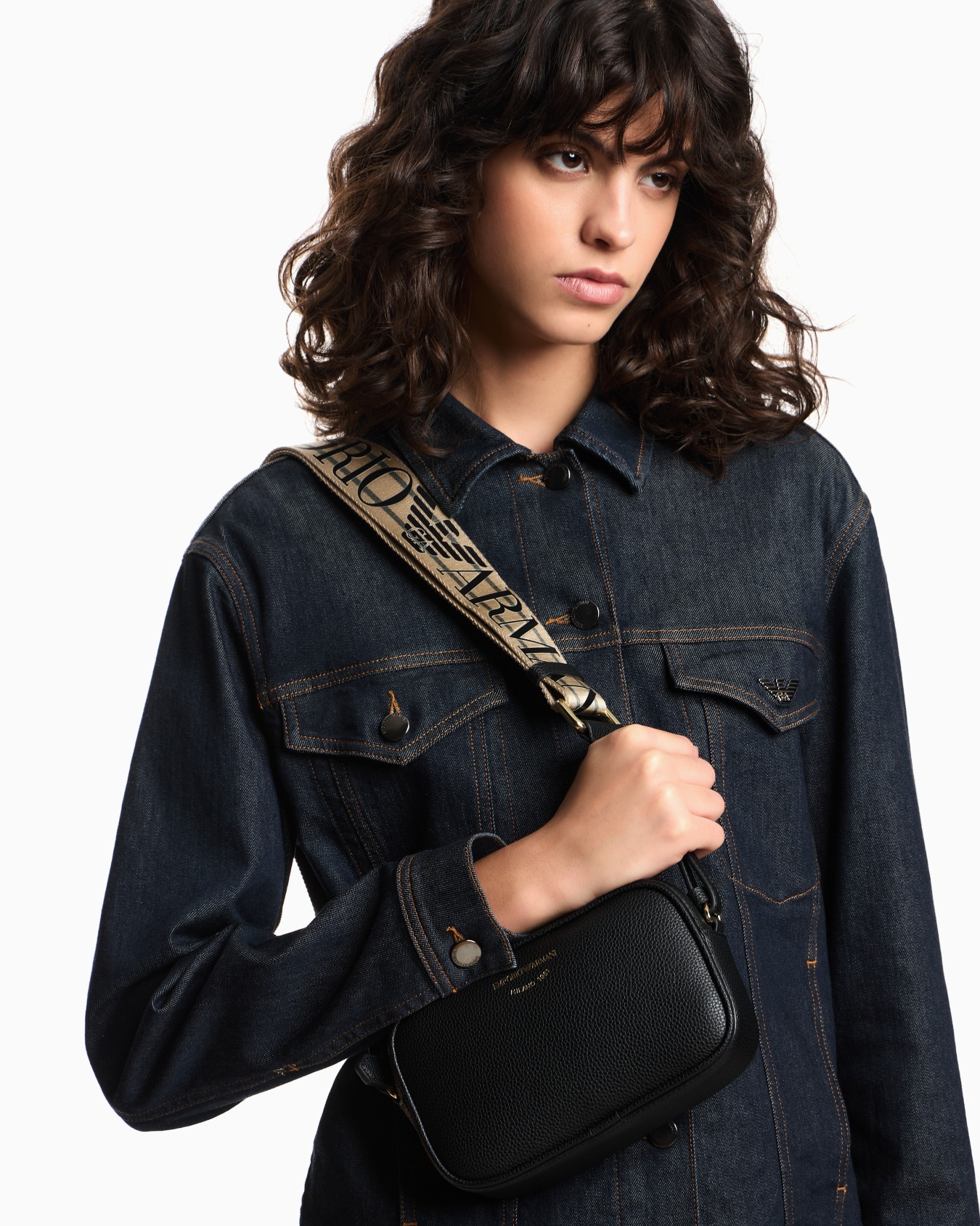 Sac caméra avec bandoulière à imprimé cerf Diapositive 5