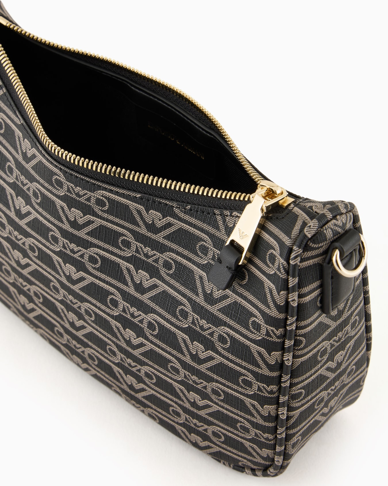 Bag with all-over monogram print Slide 3