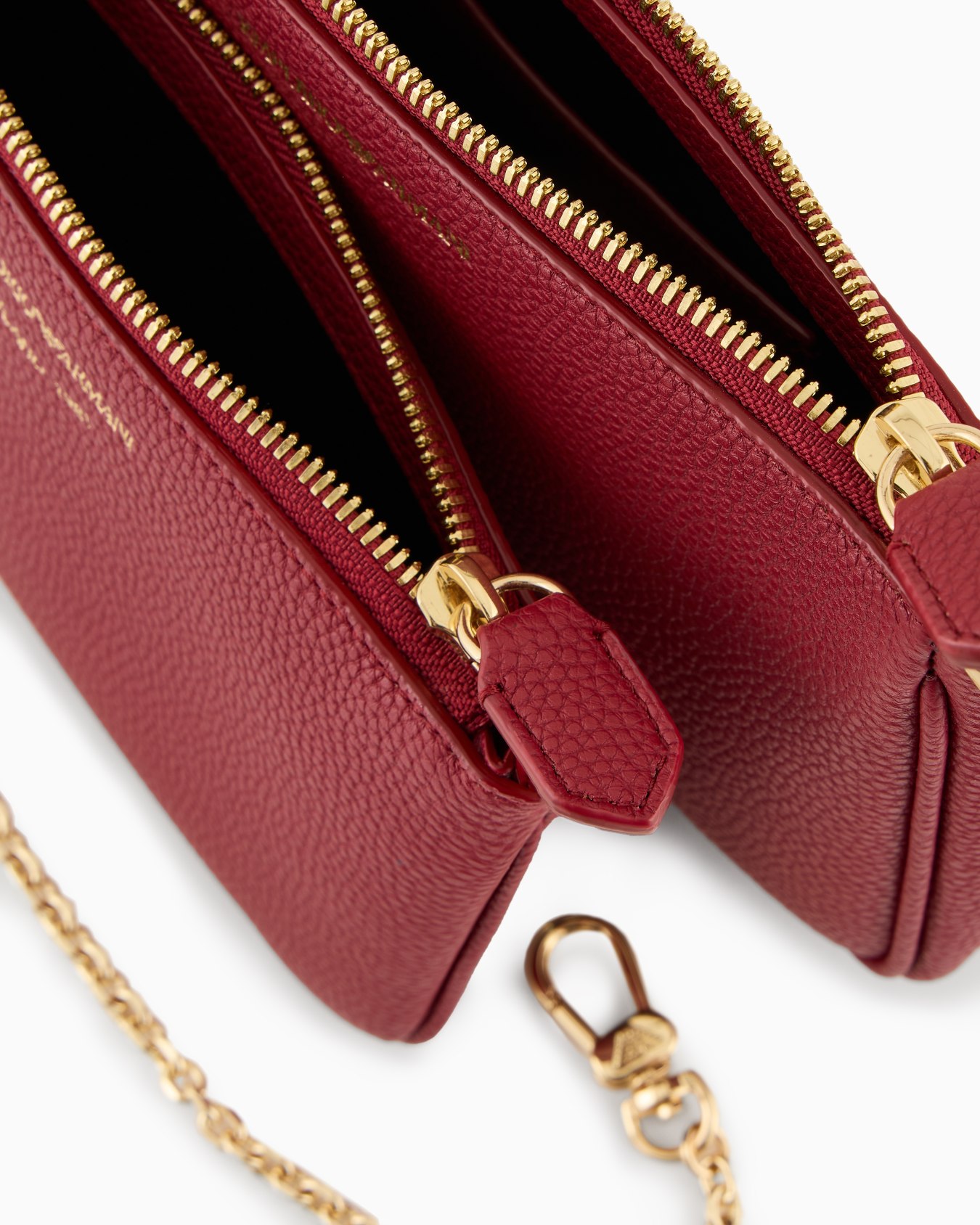 Deer-print double mini bag with shoulder strap Slide 3