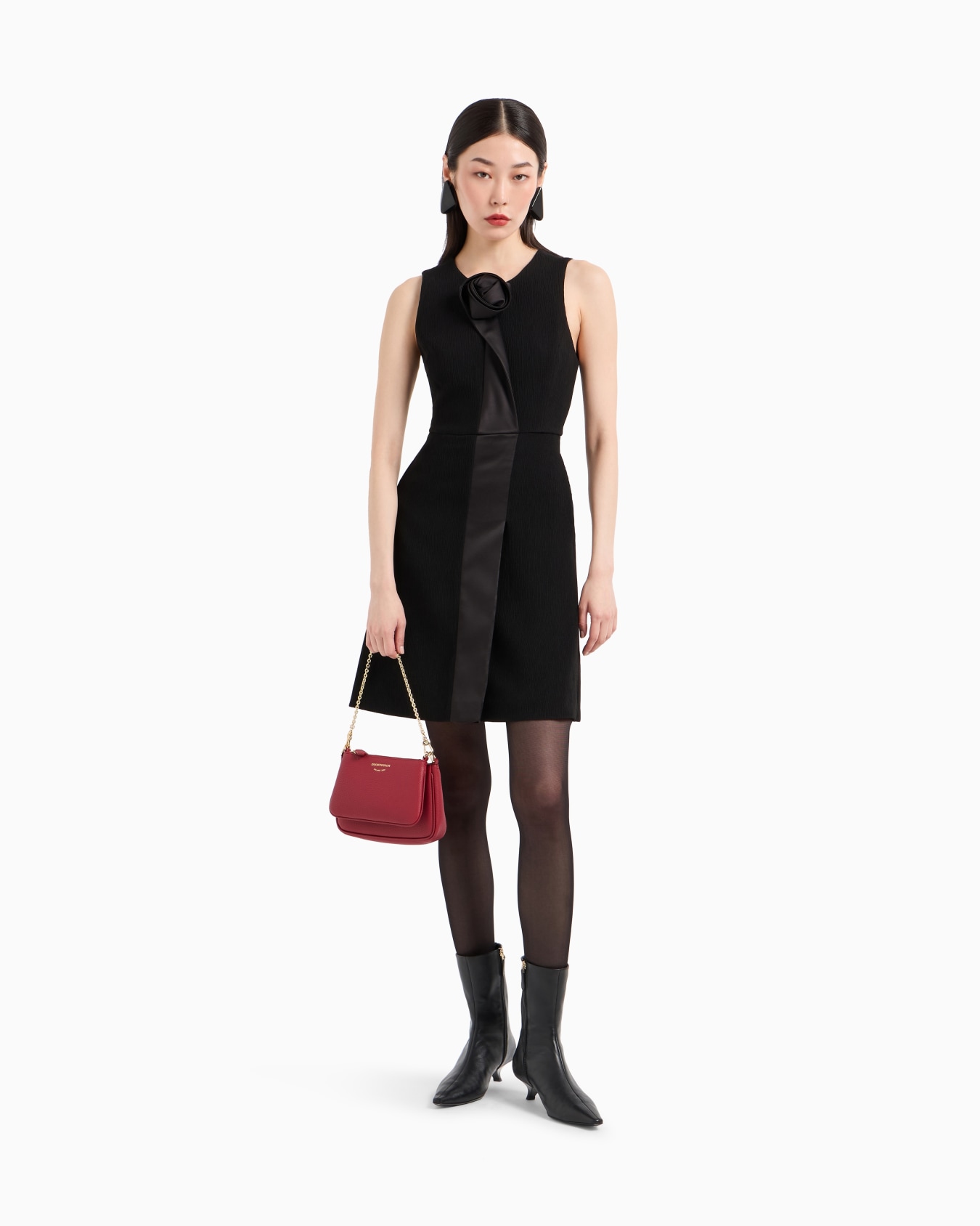 Deer-print double mini bag with shoulder strap Slide 5