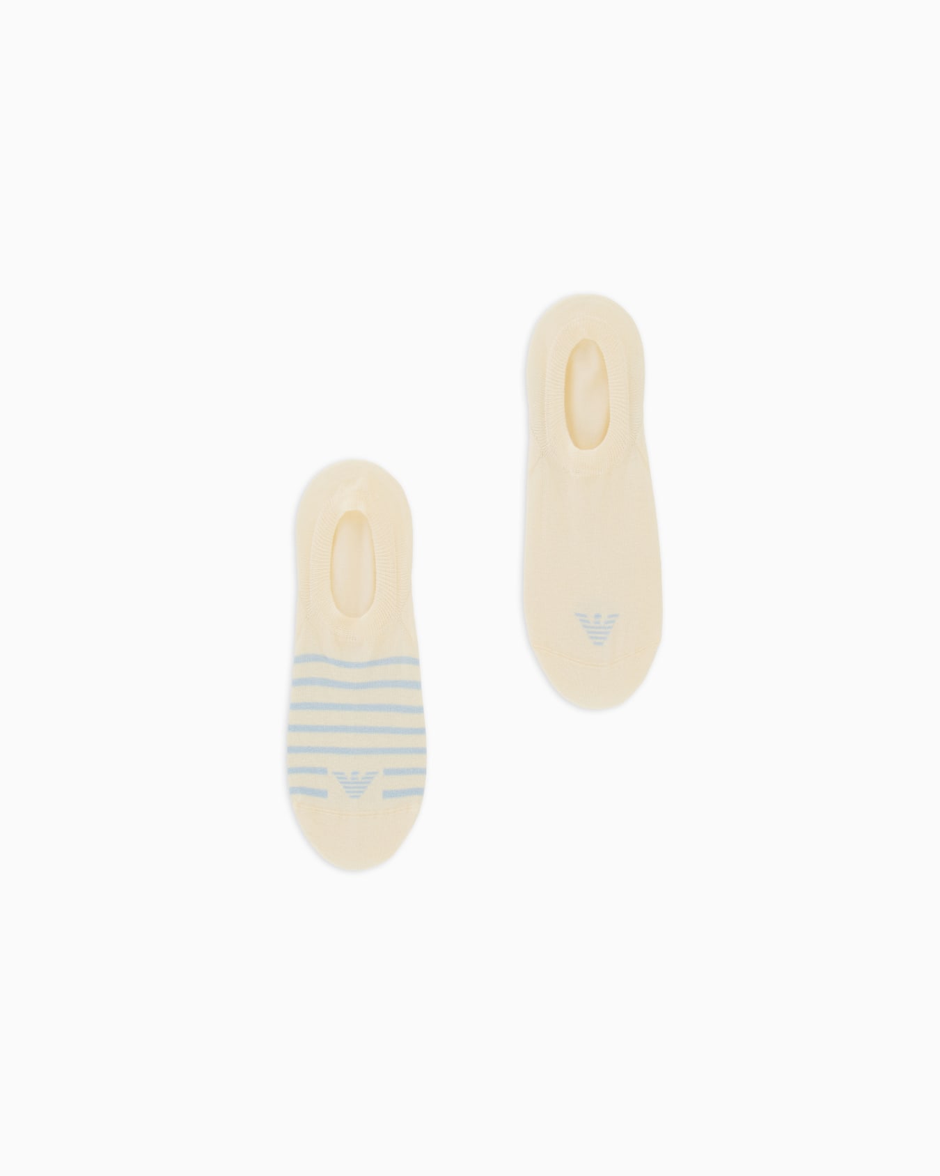 Two-pack of terry trainer socks with a jacquard logo Slide 0