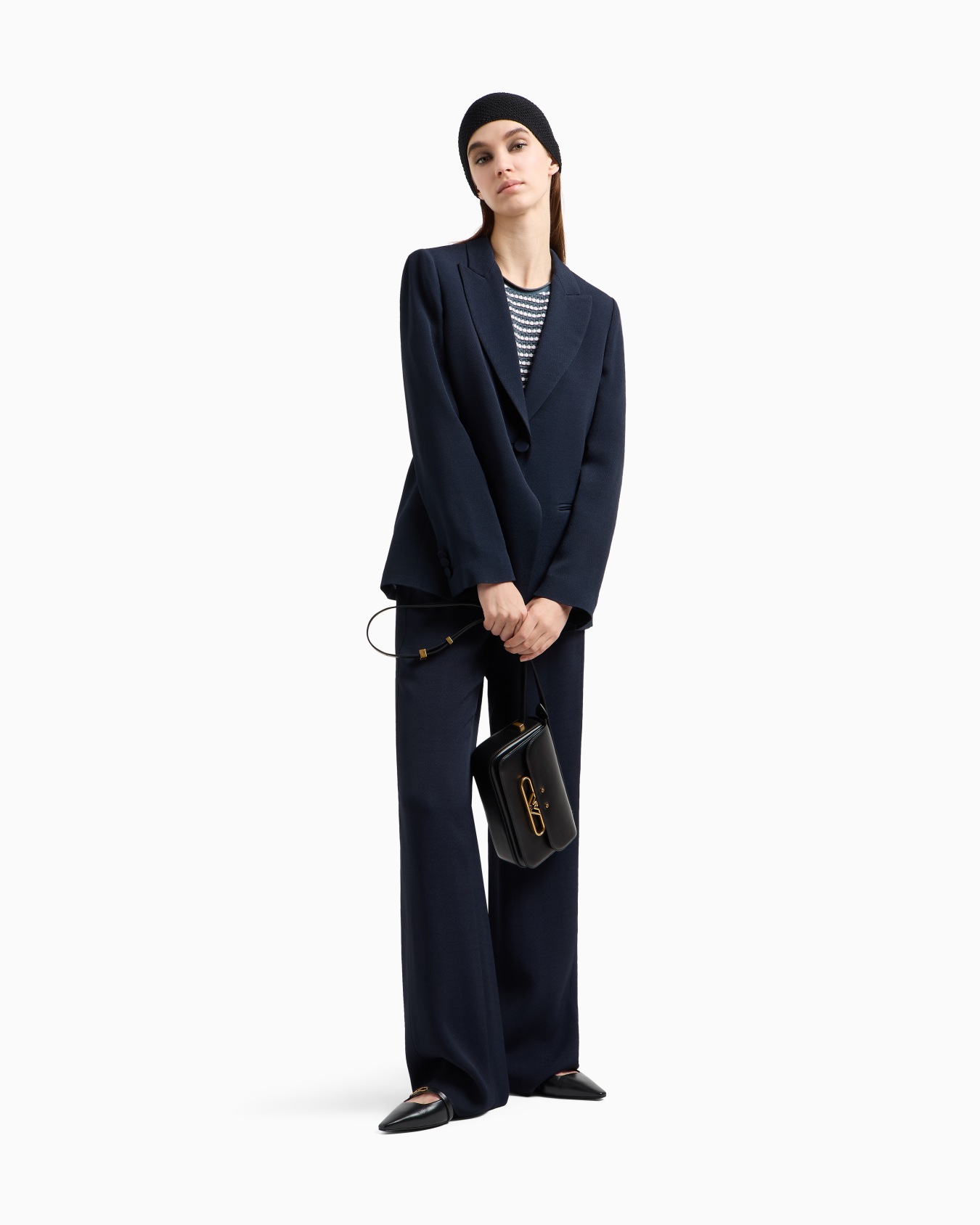 Jacquard jersey jumper Slide 1