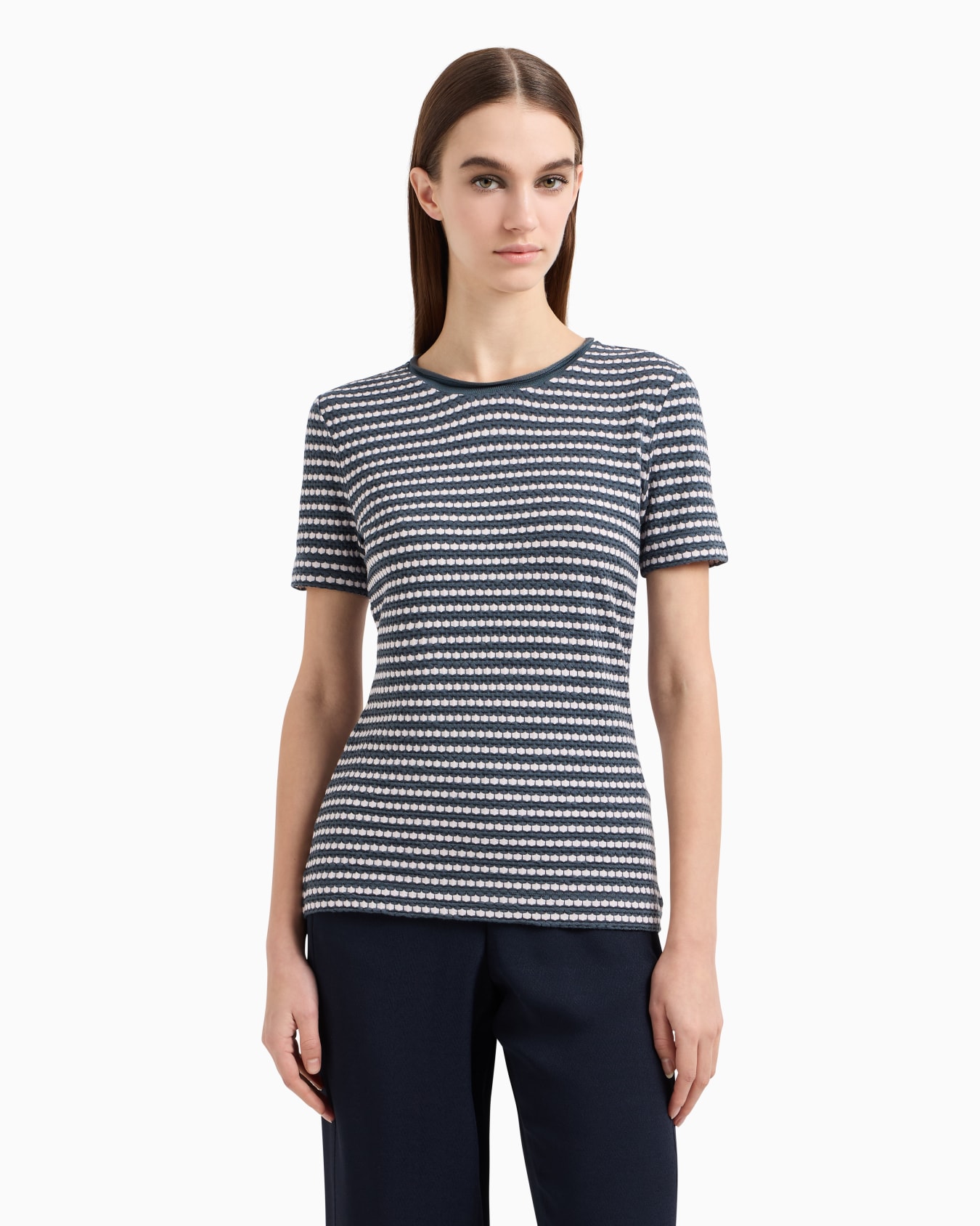 Jacquard jersey jumper Slide 3