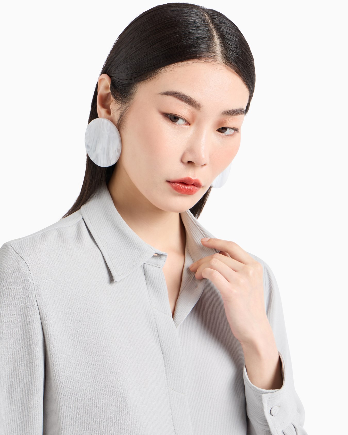 Camicia in cady canneté Icon Slide 4