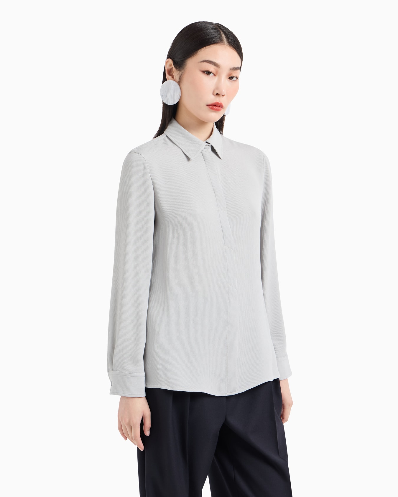 Camicia in cady canneté Icon Slide 1