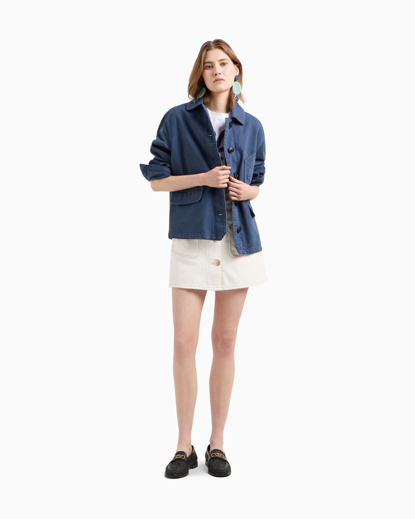 Cotton drill blouson  Slide 1