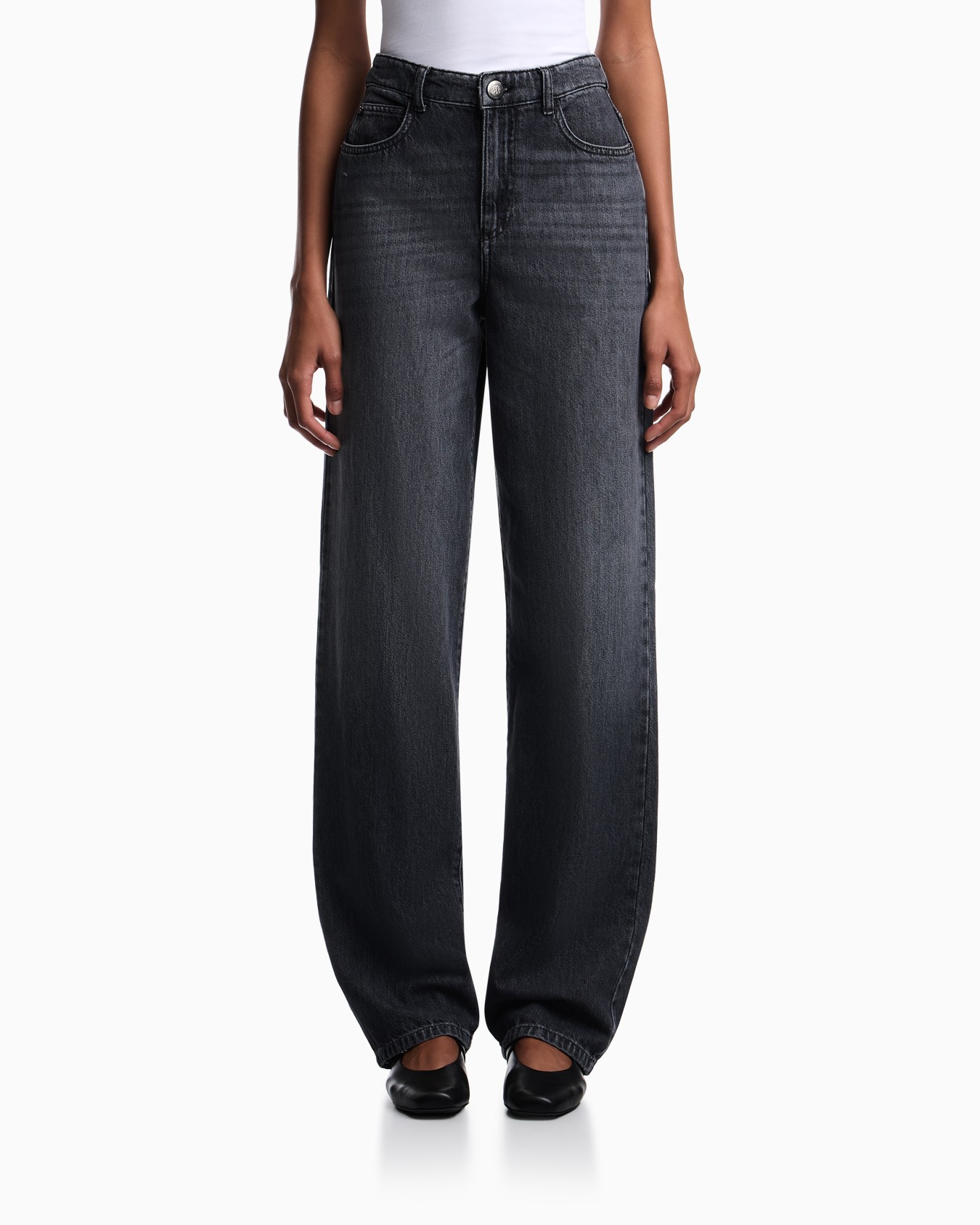 レギュラーフィットジーンズ J4B リヨセル混紡デニム ユーズドルック スライドする 2