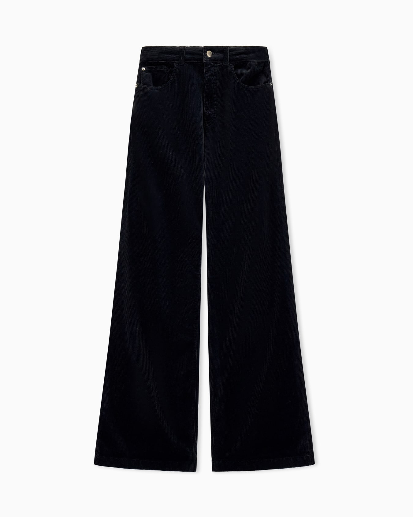J14 regular-fit garment-dyed corduroy trousers Slide 0