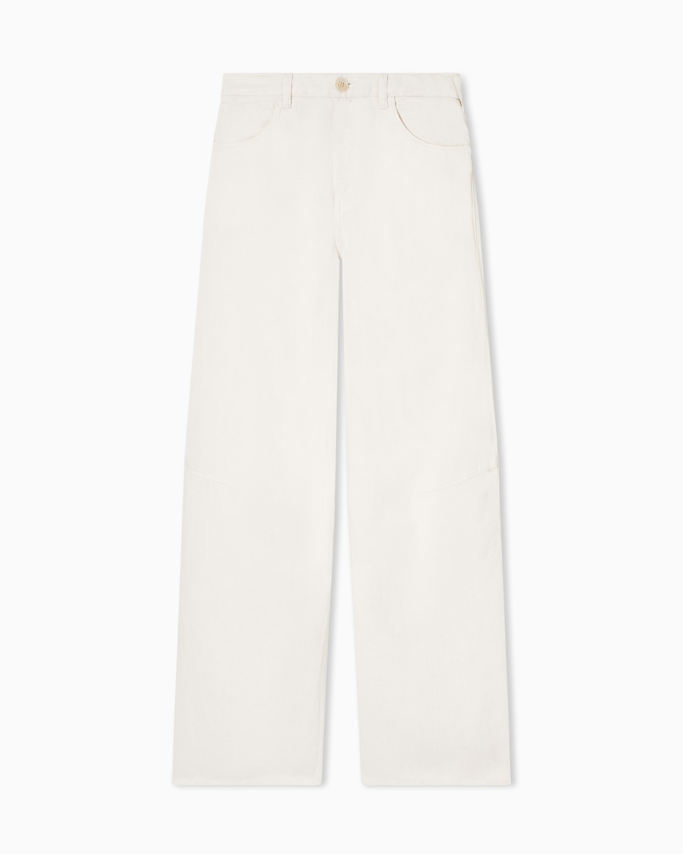 Garment-dyed five-pocket trousers Diapositive 0