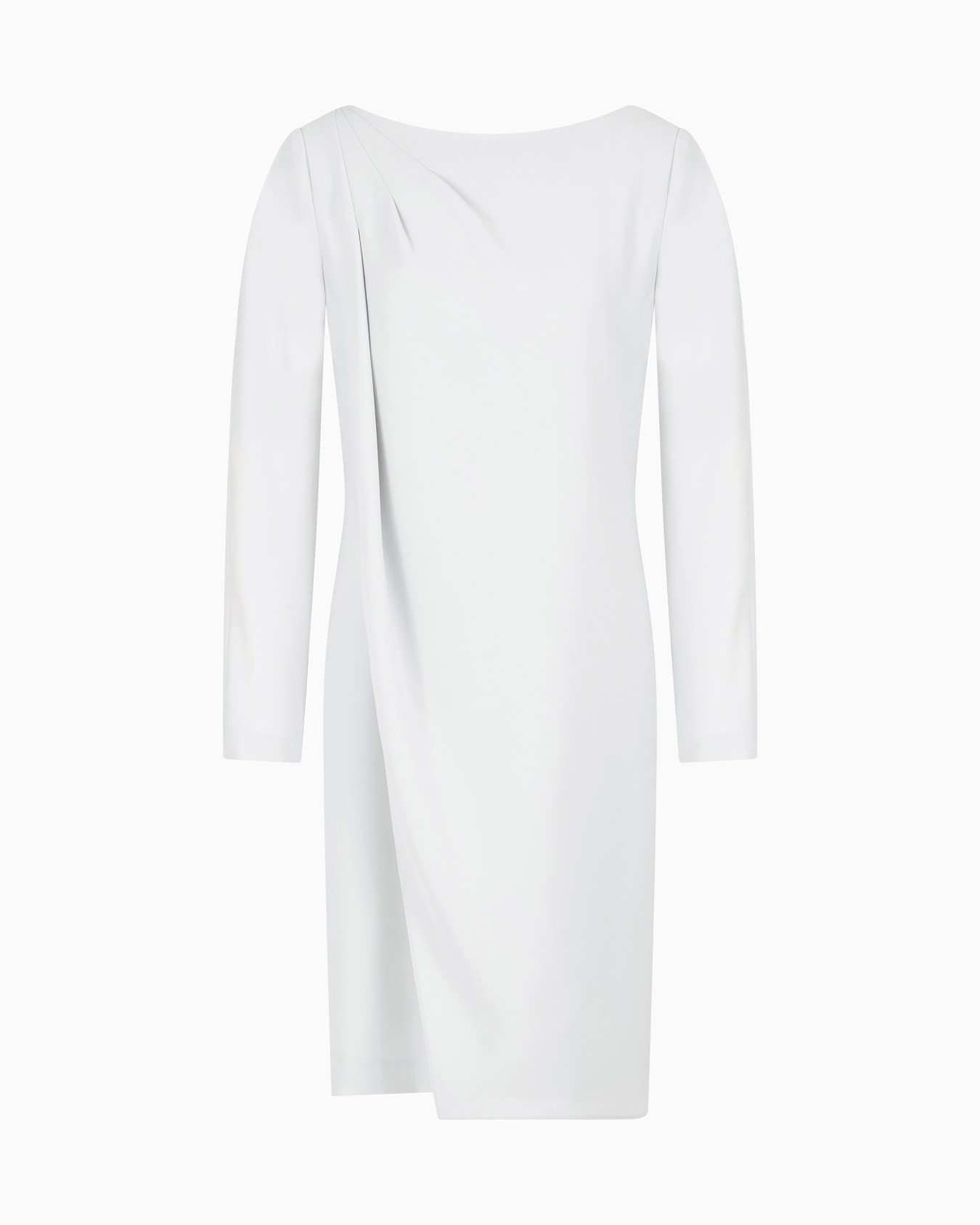 Technical cady dress with front panel Slide 0