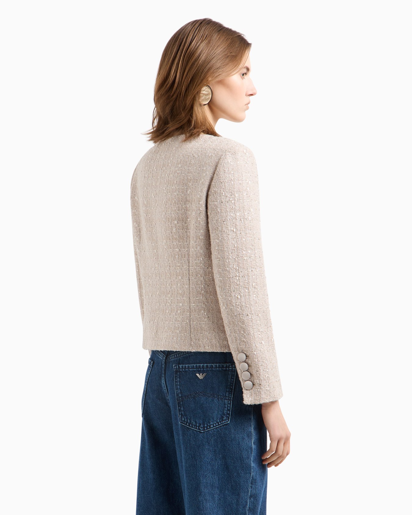 Lurex tweed jacket Slide 2