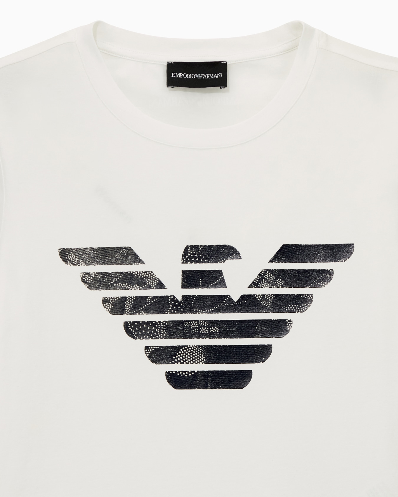T-shirt regular fit in lightweight stretch cotton jersey Slide 2