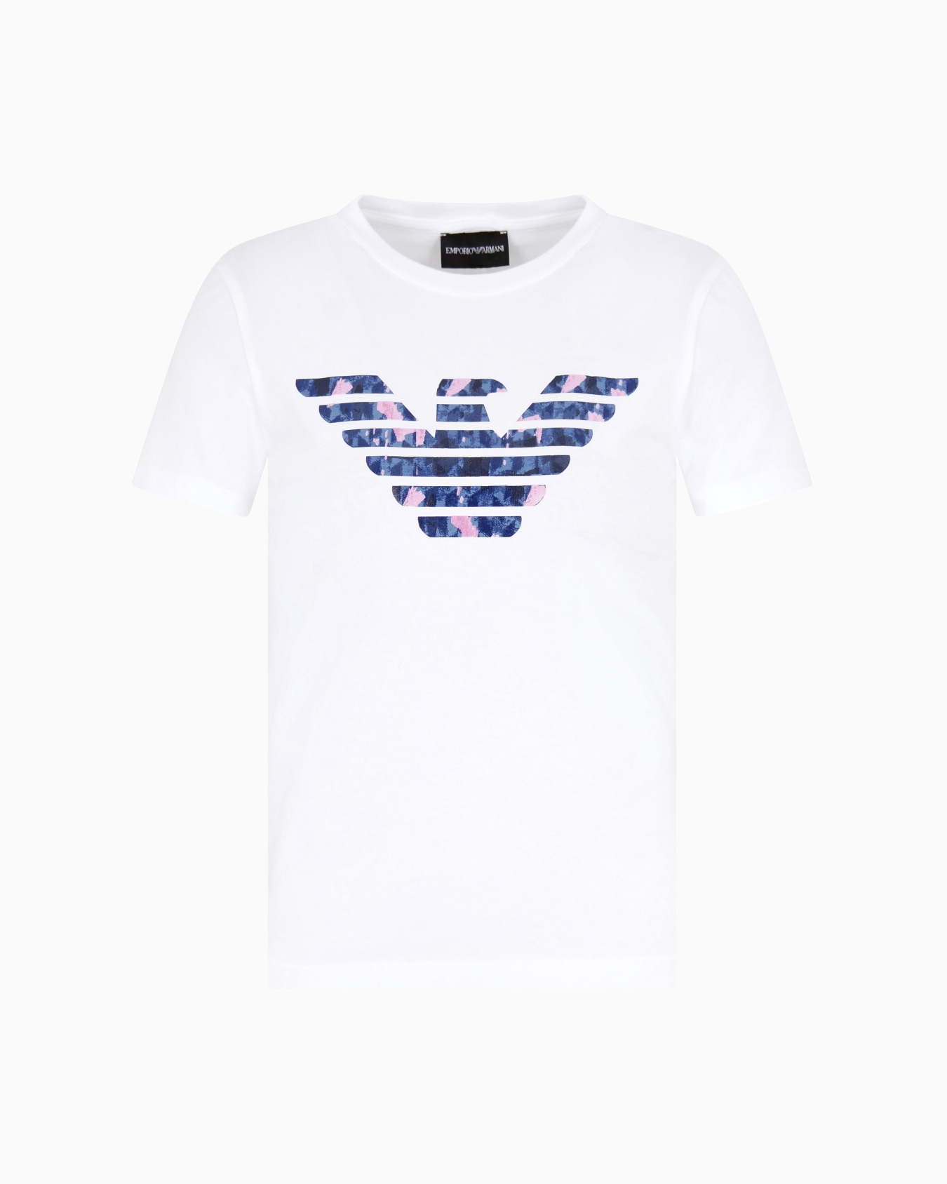 ASV stretch-jersey slim-fit T-shirt with oversized eagle pattern Slide 0